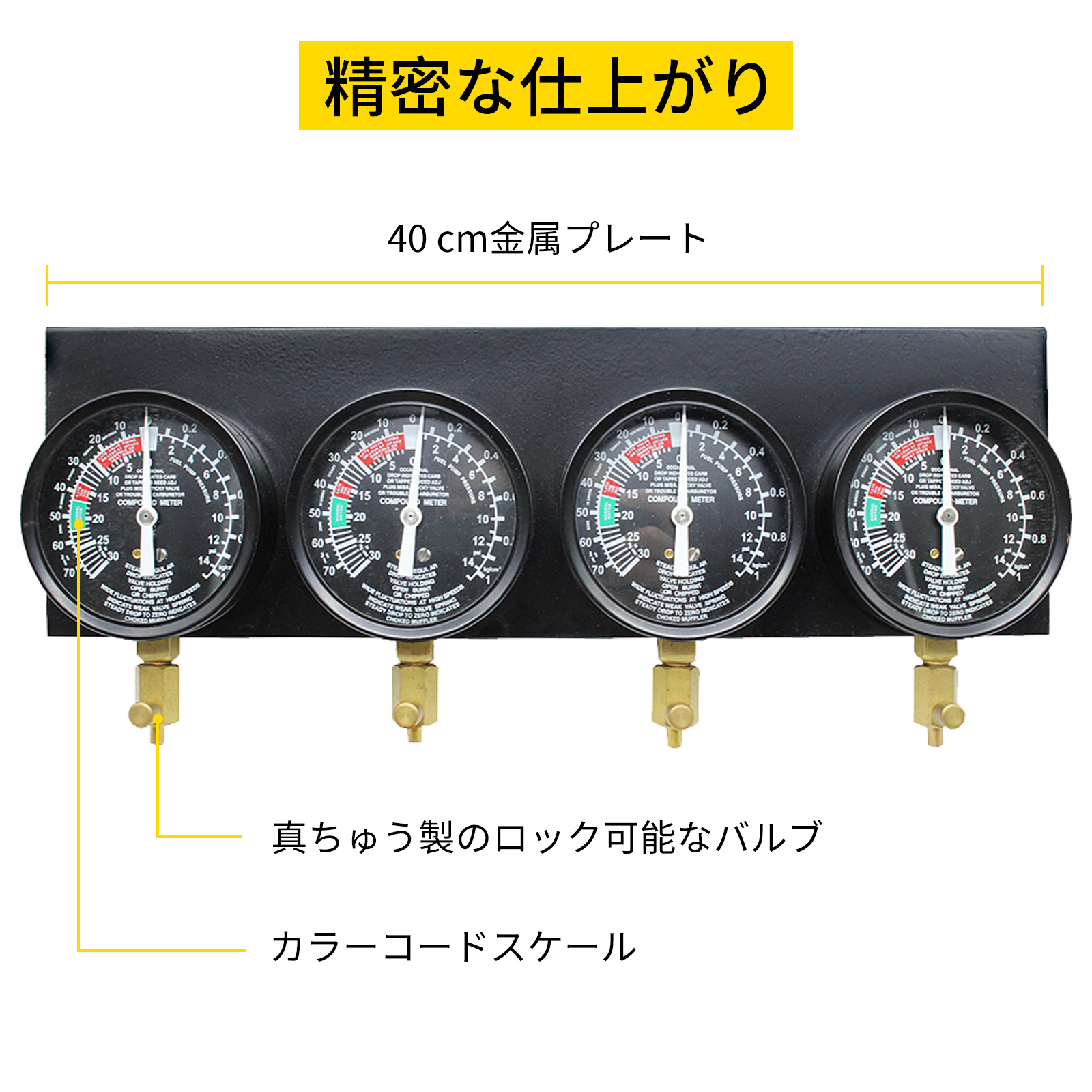 カクダイ(KAKUDAI) 動水圧測定用水圧テスター 649-803 1個 - 特殊工具