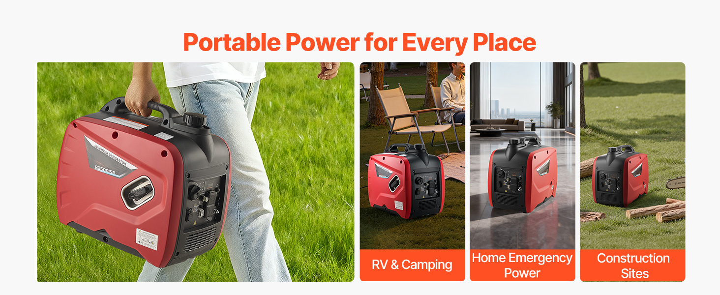Generator portabil pentru transport facil