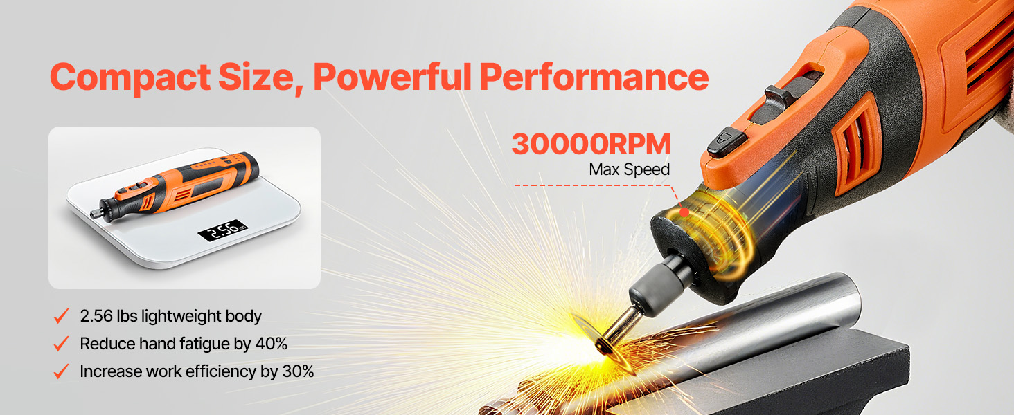 high speed performance rotary tool
