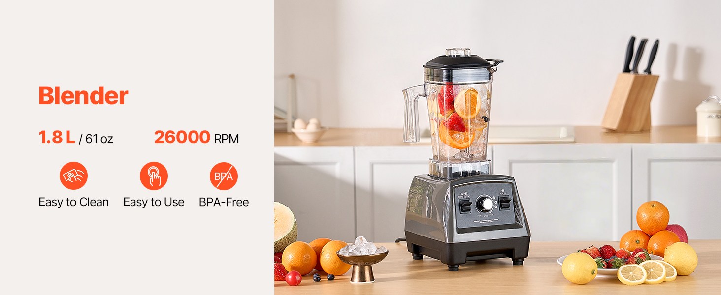 Blender jar showing large capacity