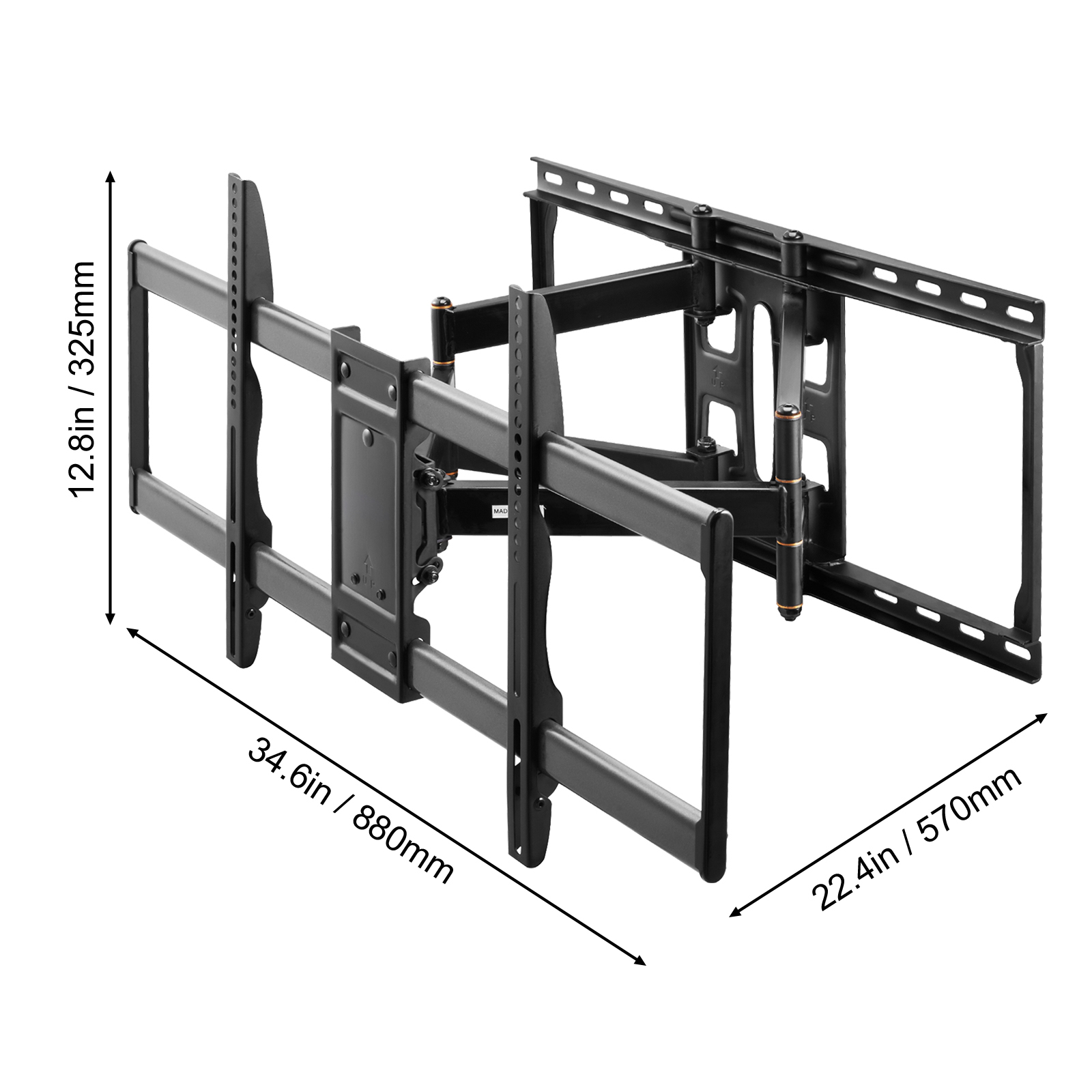 TV Wall Mount Full Motion for Most 26-90 inch TVs with Articulating Arms - Picture 46 of 50