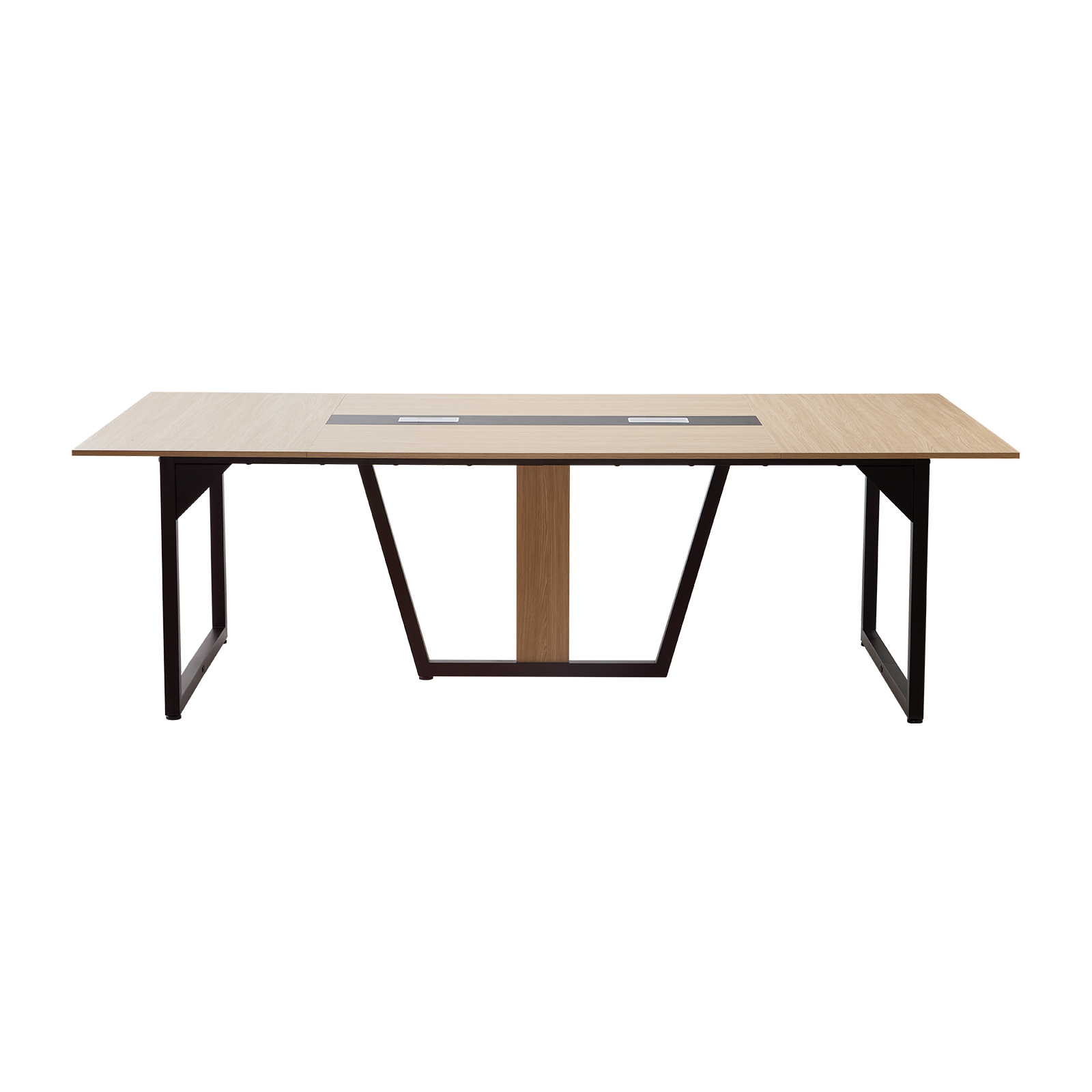 Uimoso Conference Table 6/8ft Rectangle/Boat Shape for Office Meetings