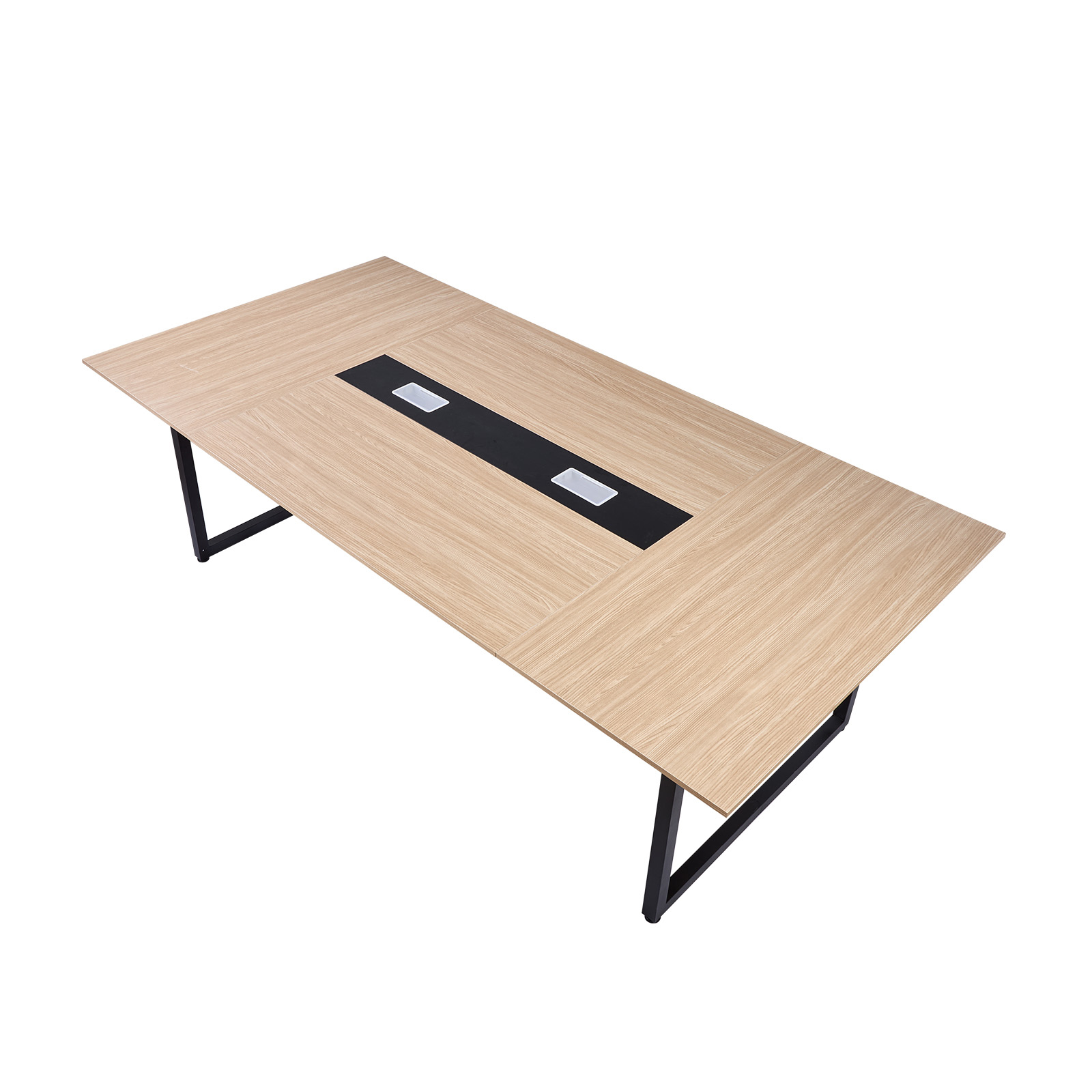Uimoso Conference Table 6/8ft Rectangle/Boat Shape for Office Meetings