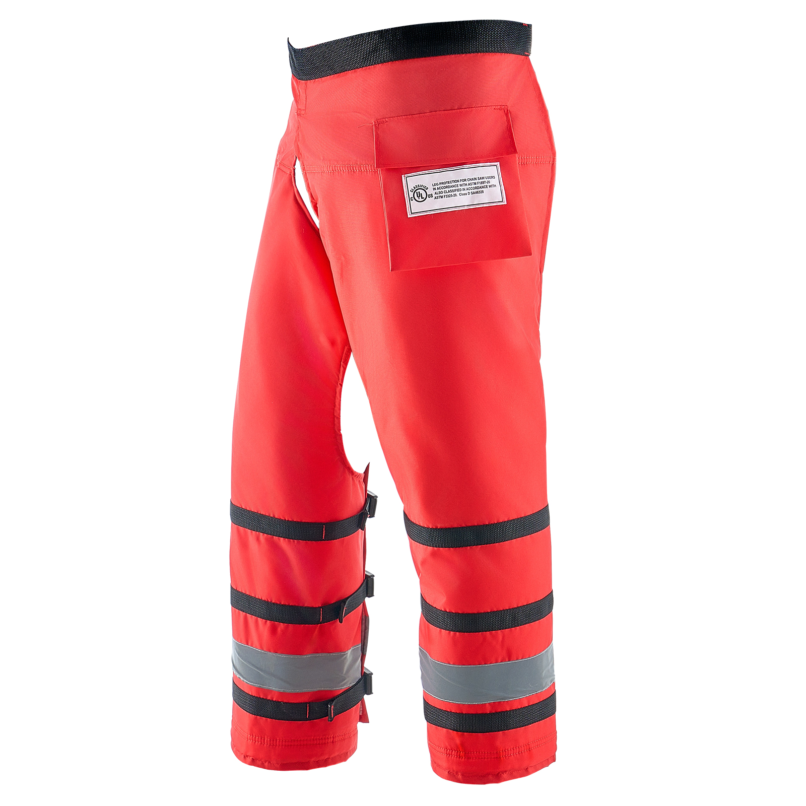 Chainsaw Chaps 34.25"-39.7" Apron Style Forestry Chainsaw Safety Chaps Class D C