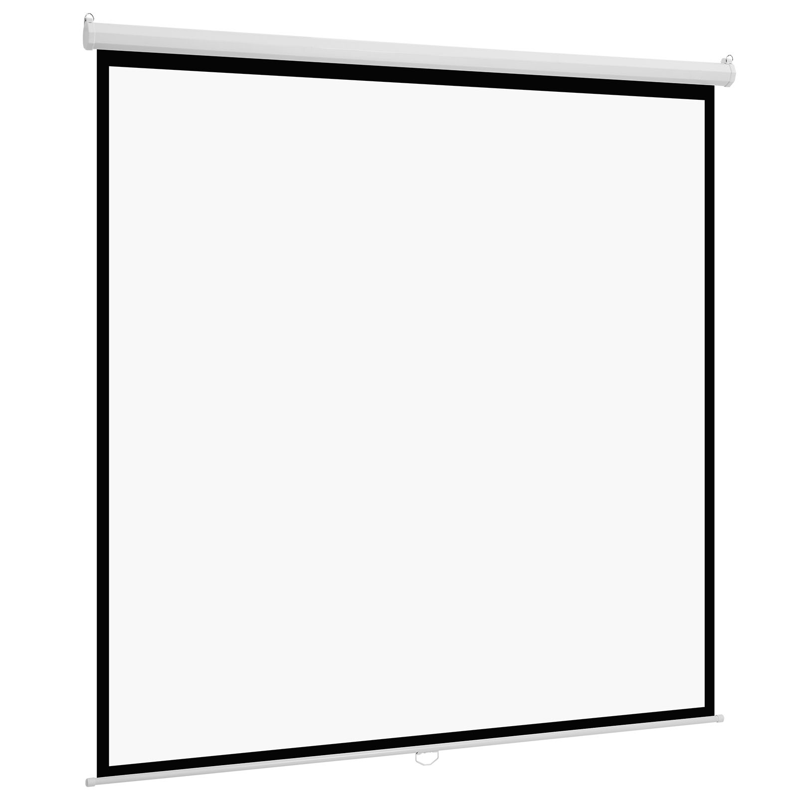 Uimoso Manual/Motorized Projection Screen 72-150 in Wall-Mount Display Screen