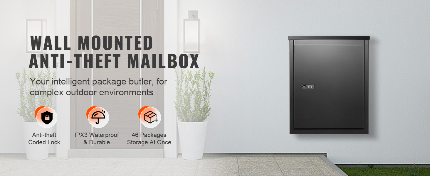 Parcel Mailbox A100 1.4w