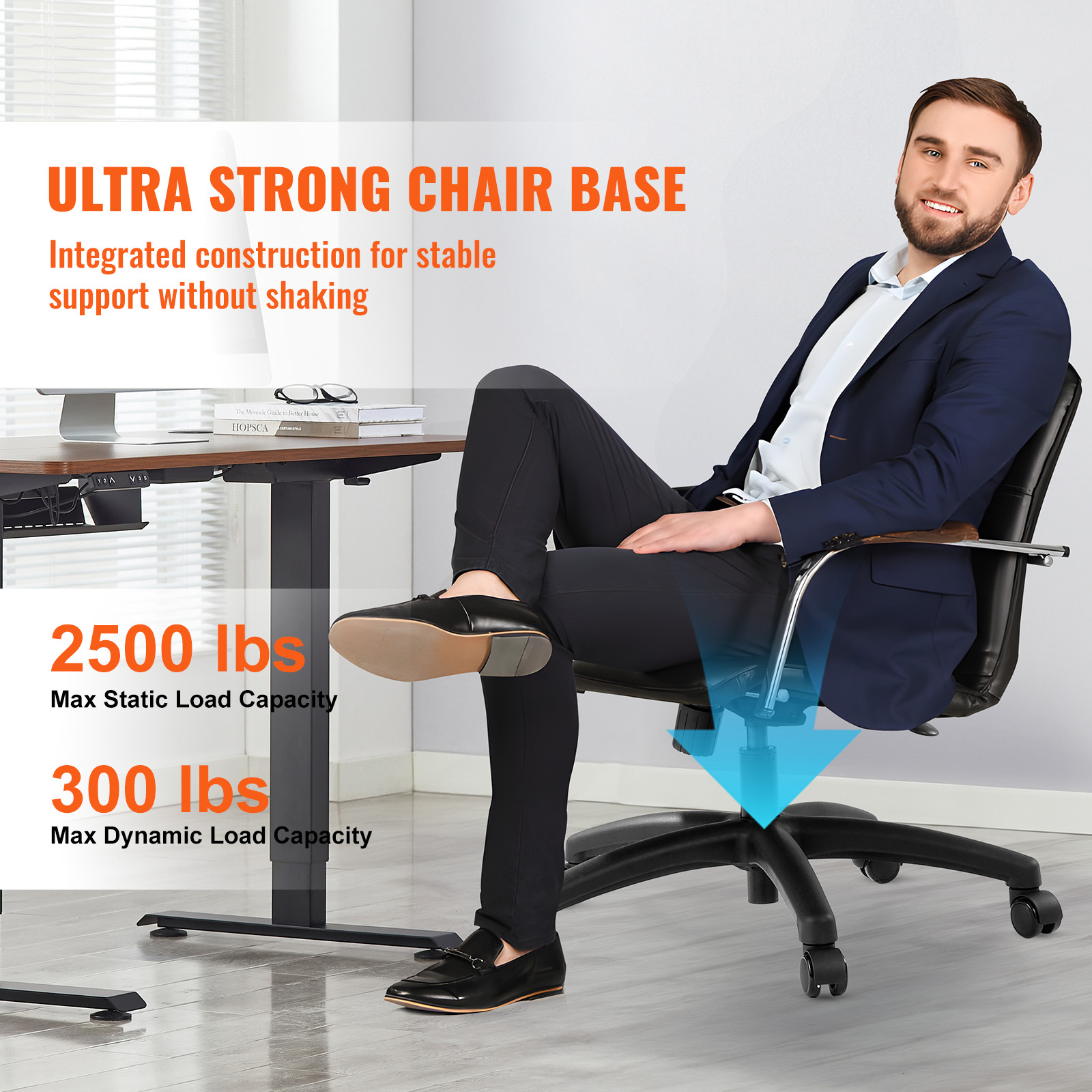 Office Chair Base Replacement 28" Swivel Chair Base 2500lbs Plastic/Metal - Picture 86 of 108