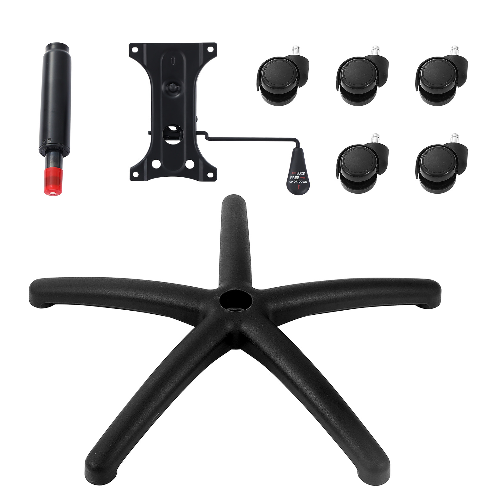 Office Chair Base Replacement 28" Swivel Chair Base 2500lbs Plastic/Metal - Picture 93 of 108