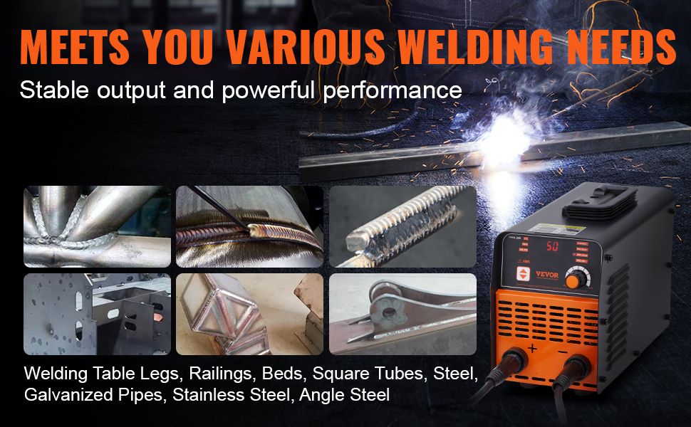 VEVOR ARC Stick Welder 110/220V 120/160A 2in1 Lift TIG Welding Machine