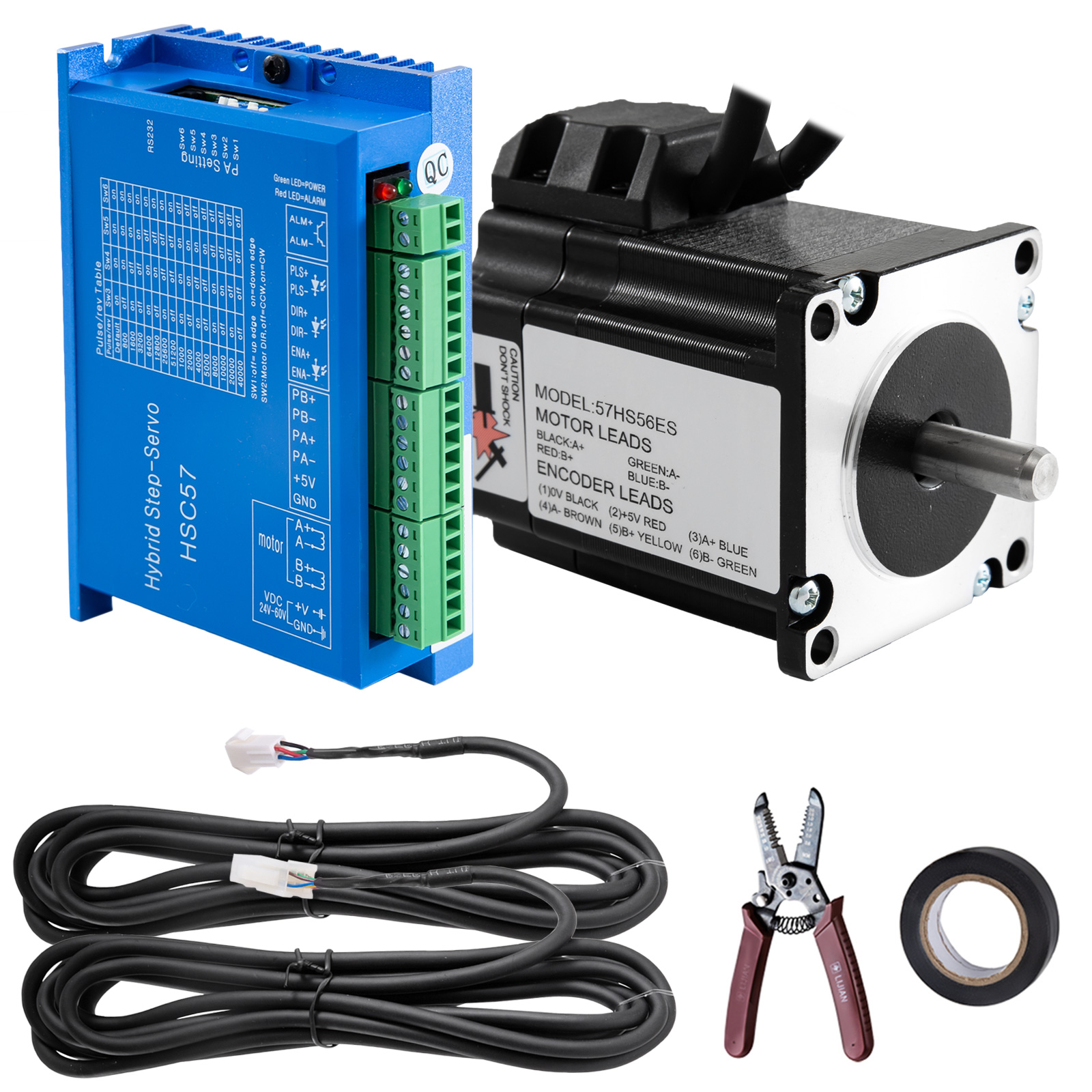 Nema23 1.3n.m Closed Loop Servo Motor Stepper Motor 90mm 3a 2phase ...