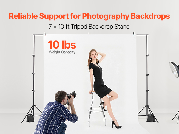 Backdrop stand,7x10ft,carbon steel