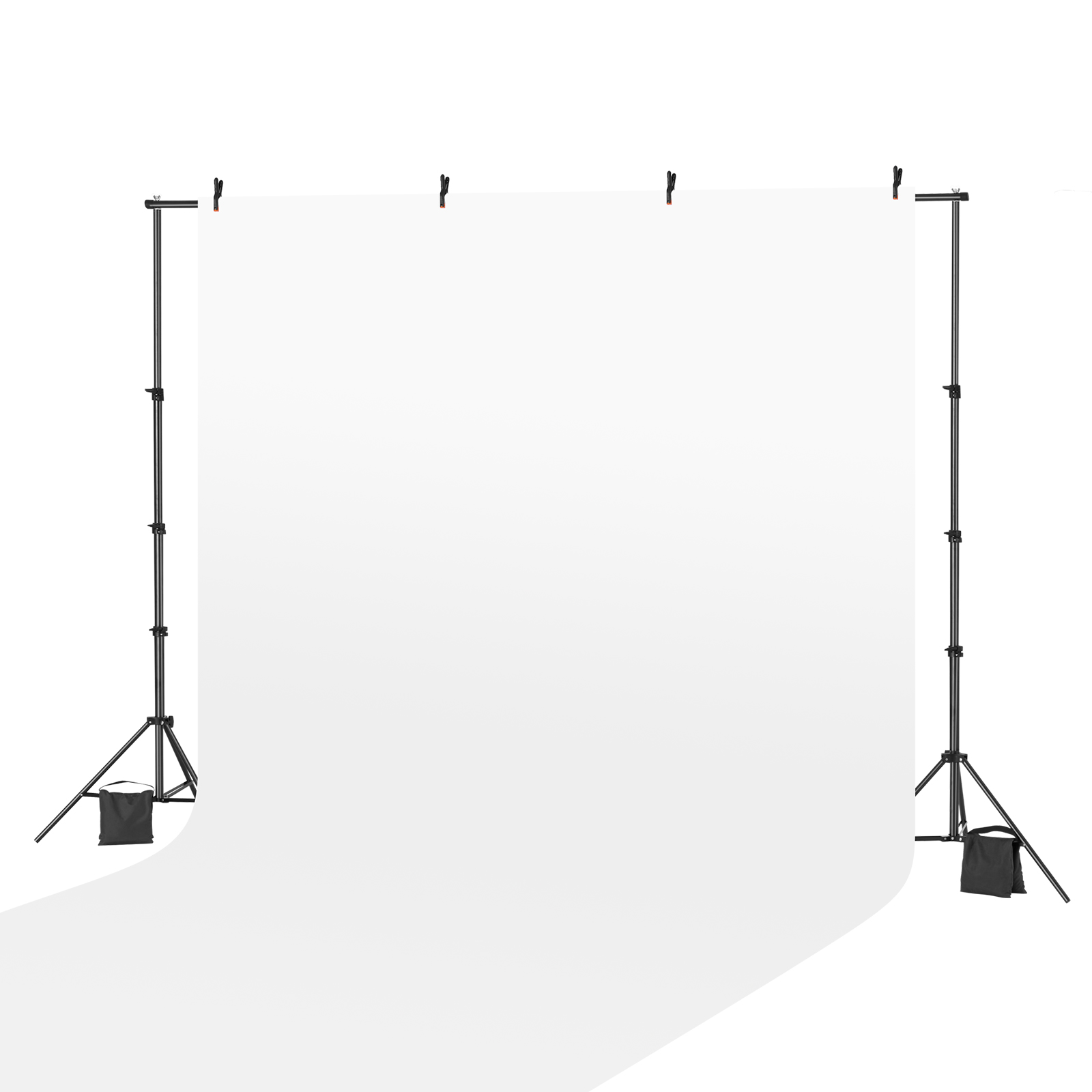 Backdrop Stand Background Stand Kit 5x6.5-12x10 ft for Party & Photo Studio