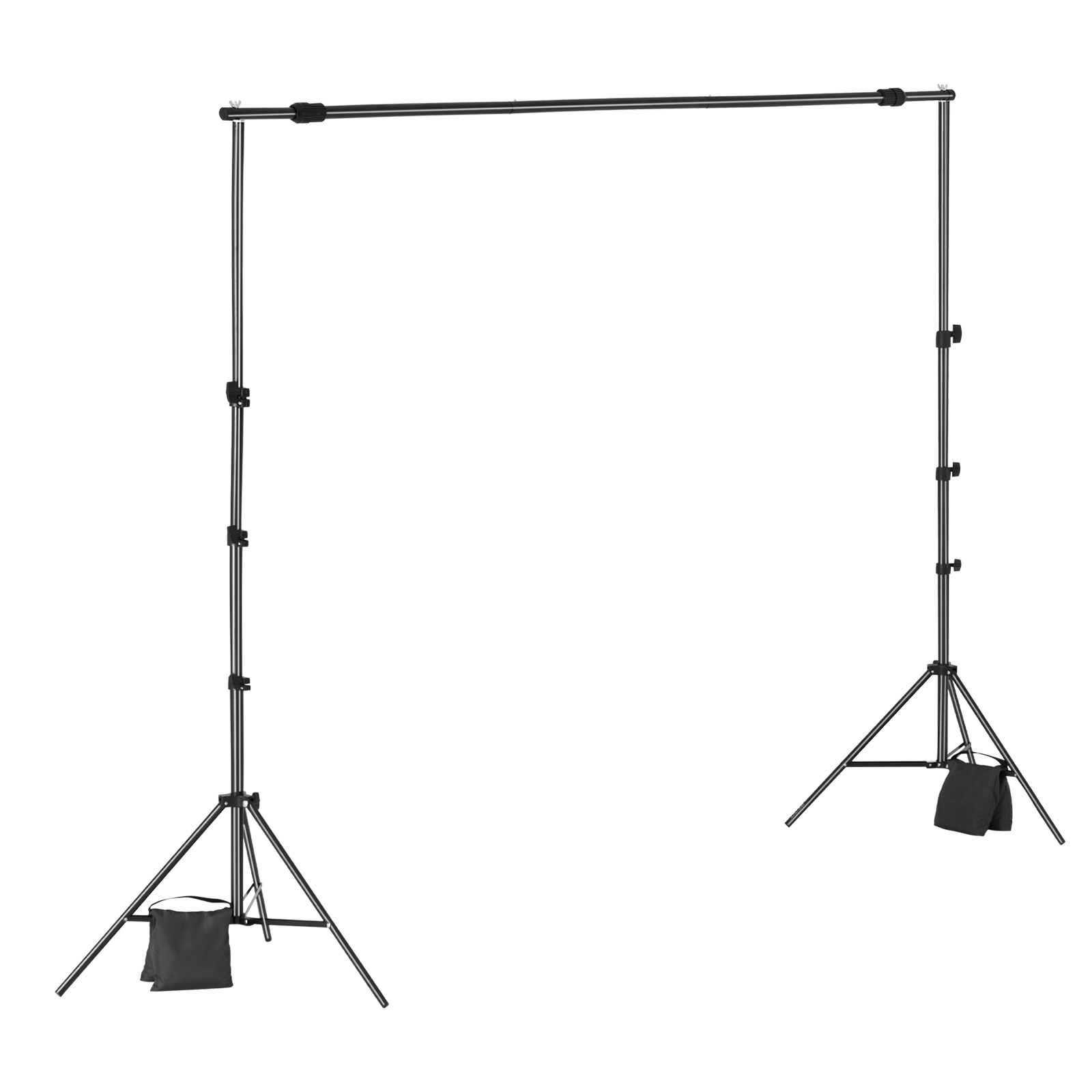 Backdrop Stand Background Stand Kit 5x6.5-12x10 ft for Party & Photo Studio