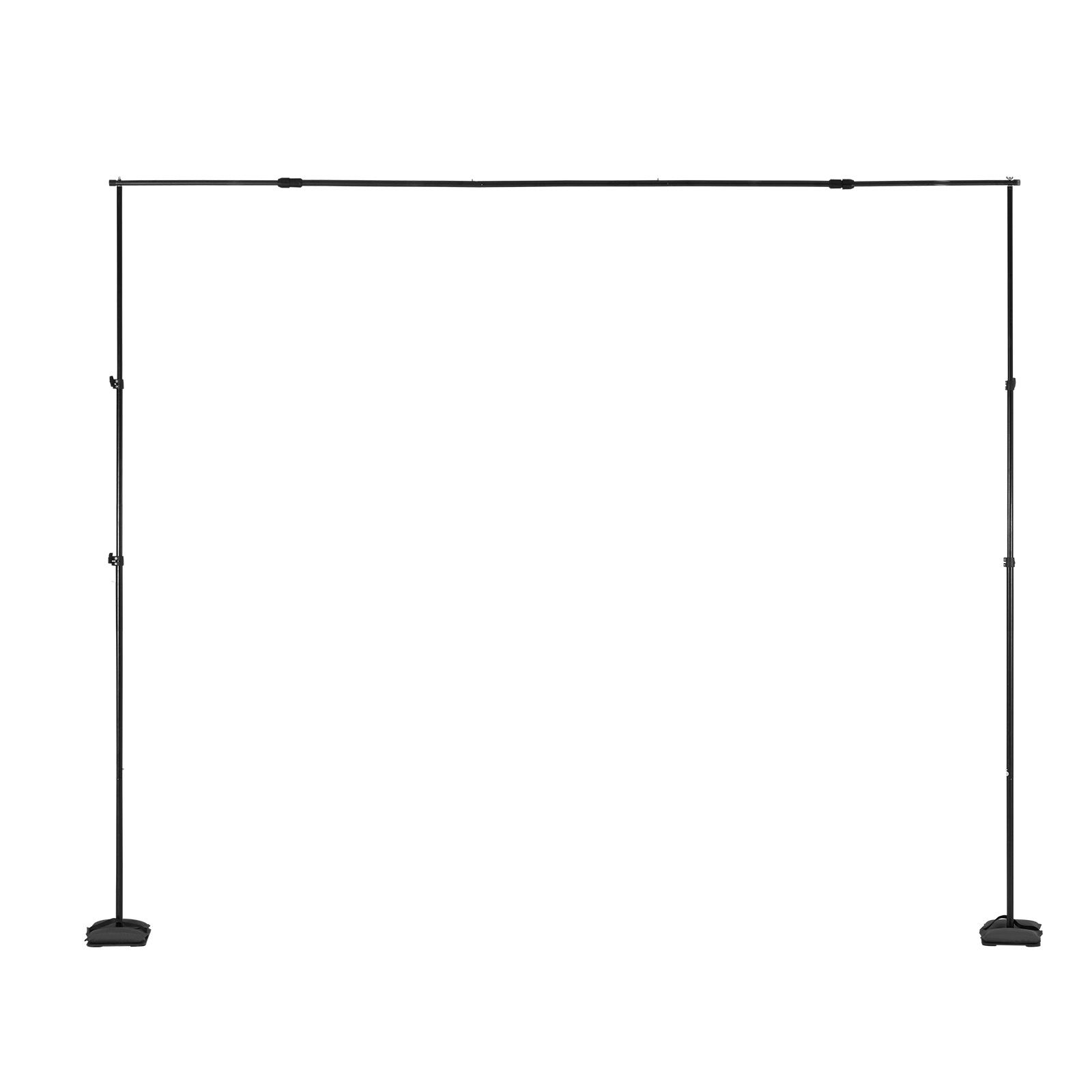 Backdrop Stand Background Stand Kit 5x6.5-12x10 ft for Party & Photo ...