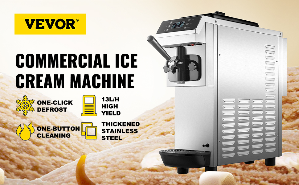 Vevor Ice Cream Machine Manual
