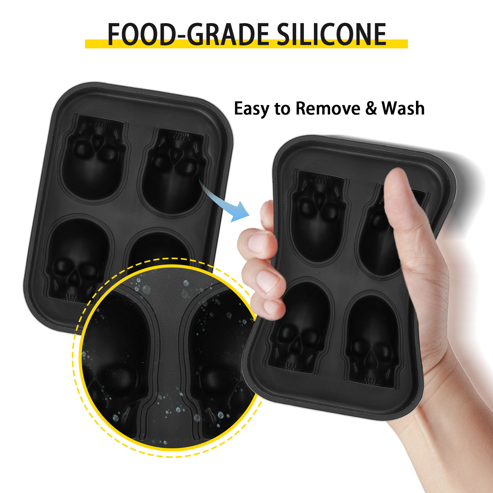Plastic Molds Ice Tray 14 Grid 3D Round Ice Molds Home Bar Party Use Round Ball  Ice Cube Makers Kitchen DIY Ice Cream Moulds - Price history & Review