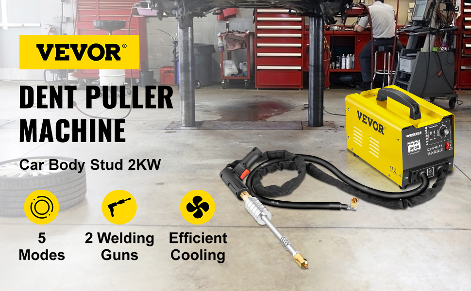 VEVOR VEVOR 3KW Dent Puller,Welder Vehicle Repair Puller Kit Panel
