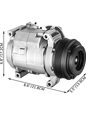 Vevor A/C Compressor for 07-12 Chevrolet Traverse Gmc Arcadia Buick ...