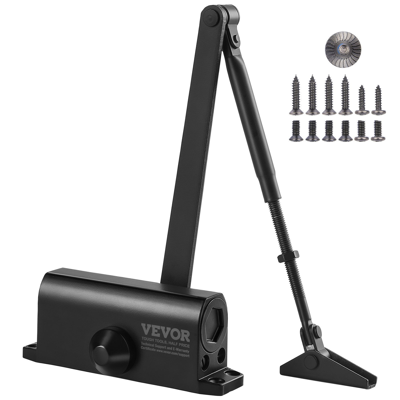 VEVOR 100-330lbs Commercial Door Closer Heavy Duty Residential Hydraulic Auto - Picture 59 of 122