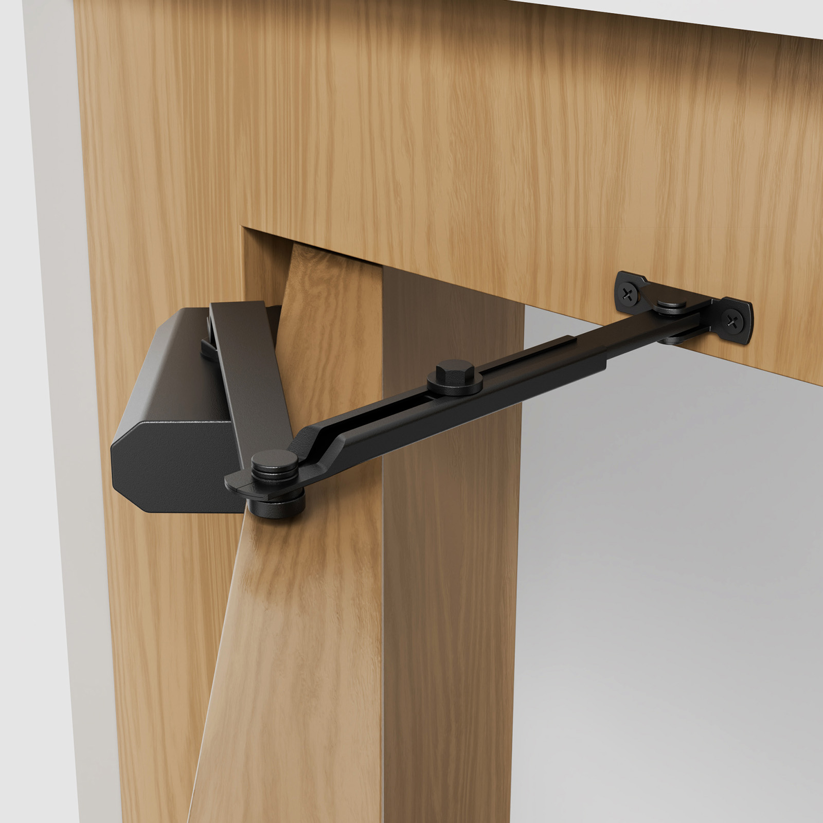 VEVOR 100-330lbs Commercial Door Closer Heavy Duty Residential Hydraulic Auto - Picture 22 of 122