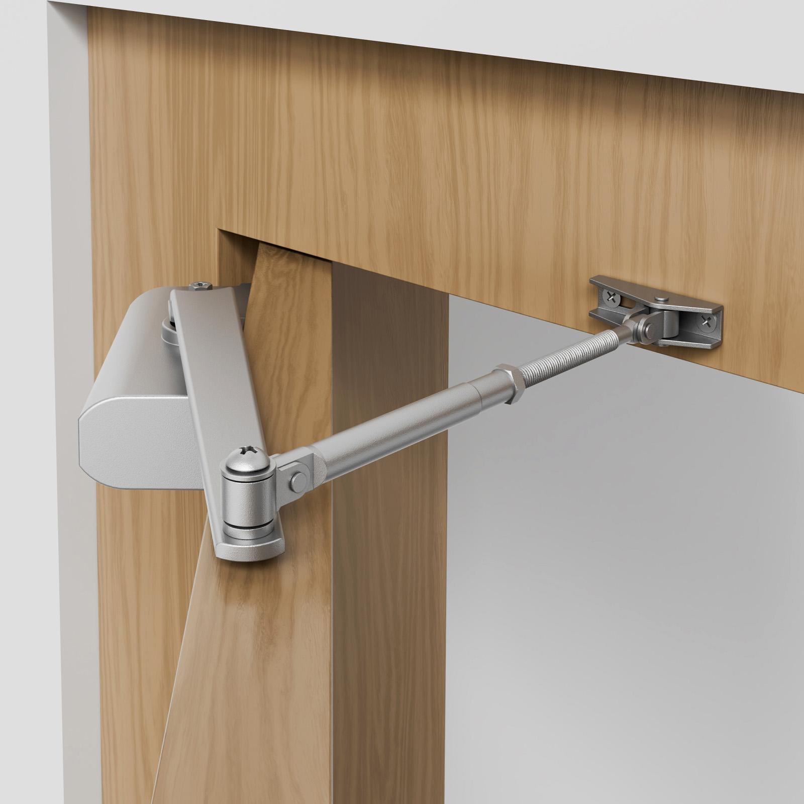VEVOR 100-330lbs Commercial Door Closer Heavy Duty Residential Hydraulic Auto - Picture 94 of 122