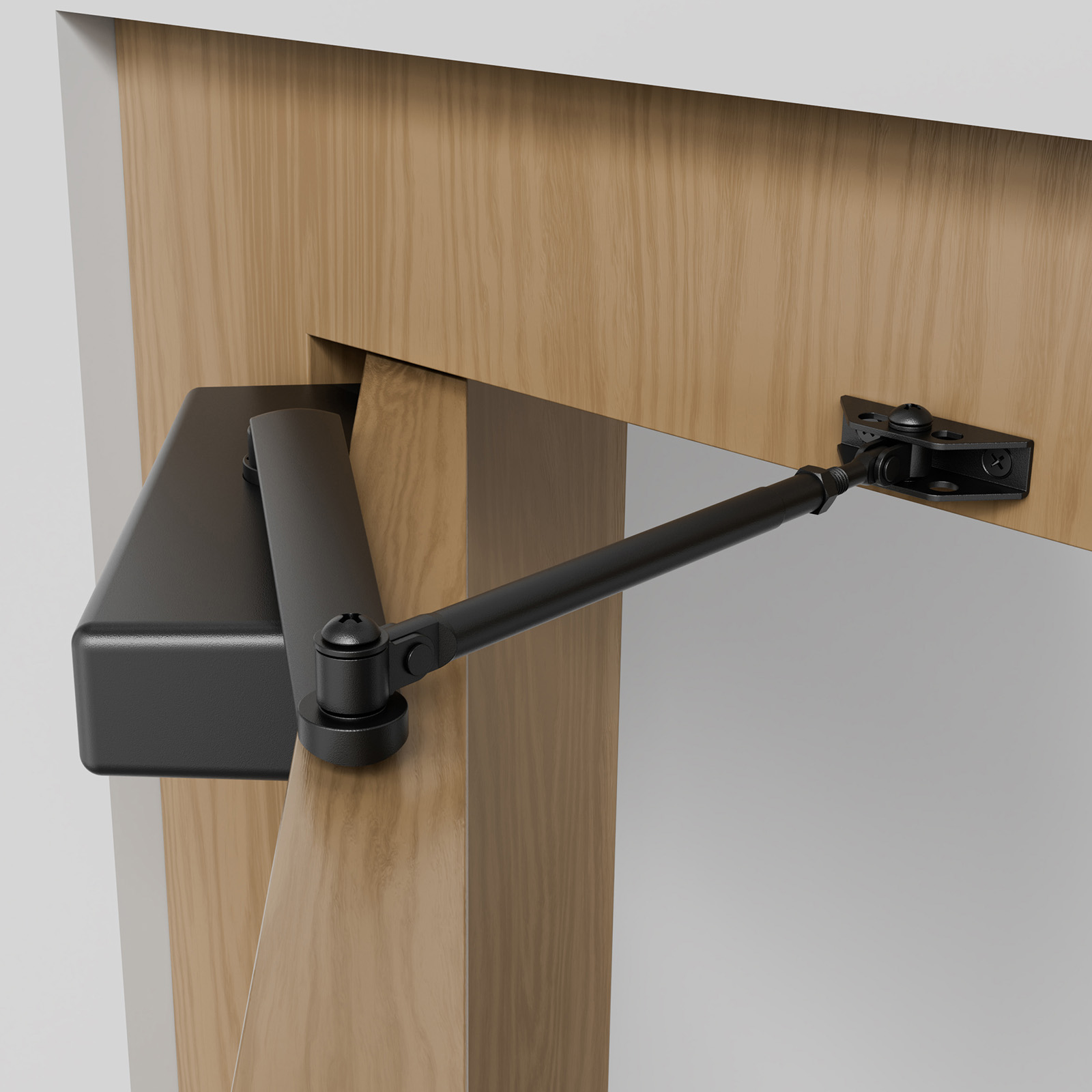 VEVOR 100-330lbs Commercial Door Closer Heavy Duty Residential Hydraulic Auto - Picture 82 of 122