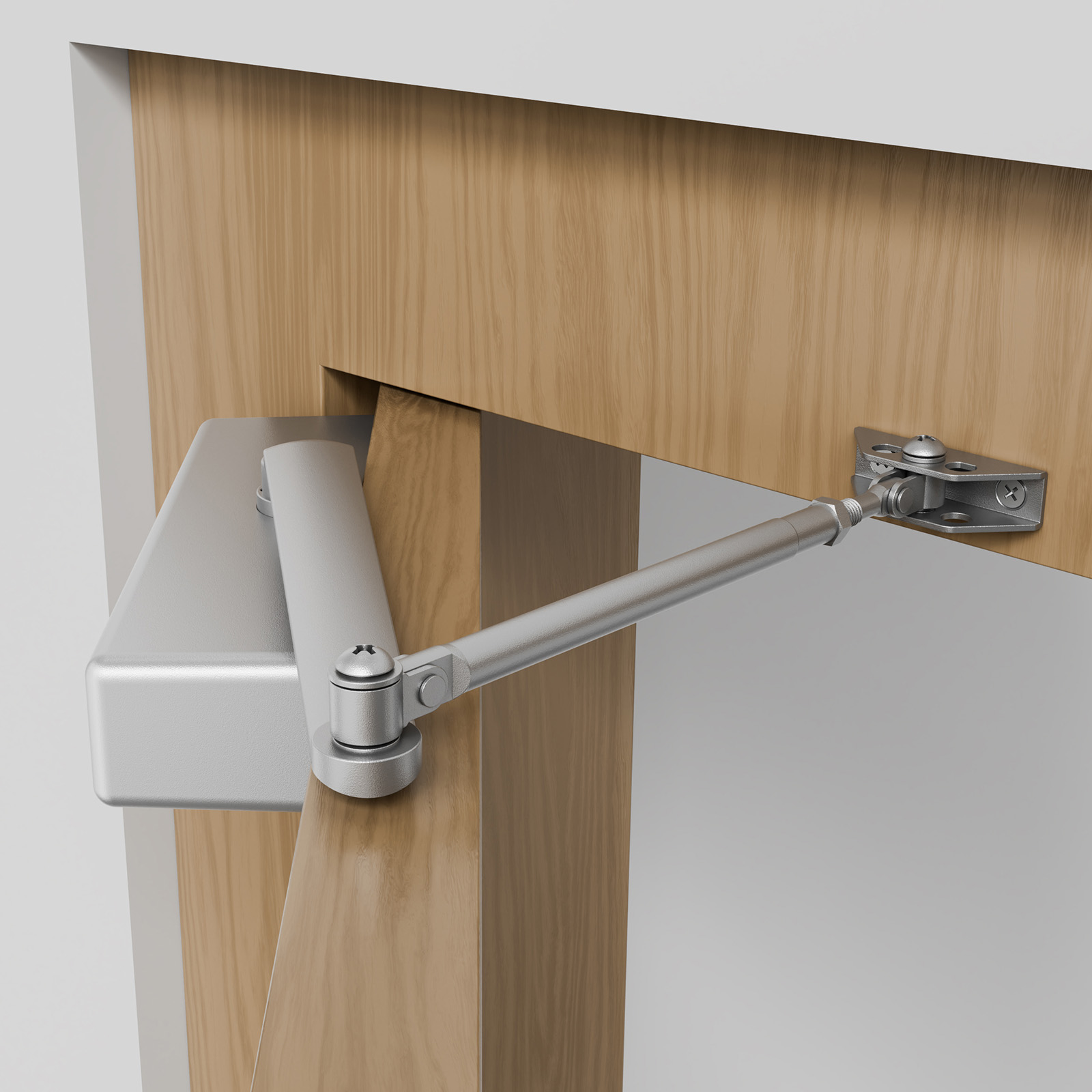 VEVOR 100-330lbs Commercial Door Closer Heavy Duty Residential Hydraulic Auto - Picture 70 of 122