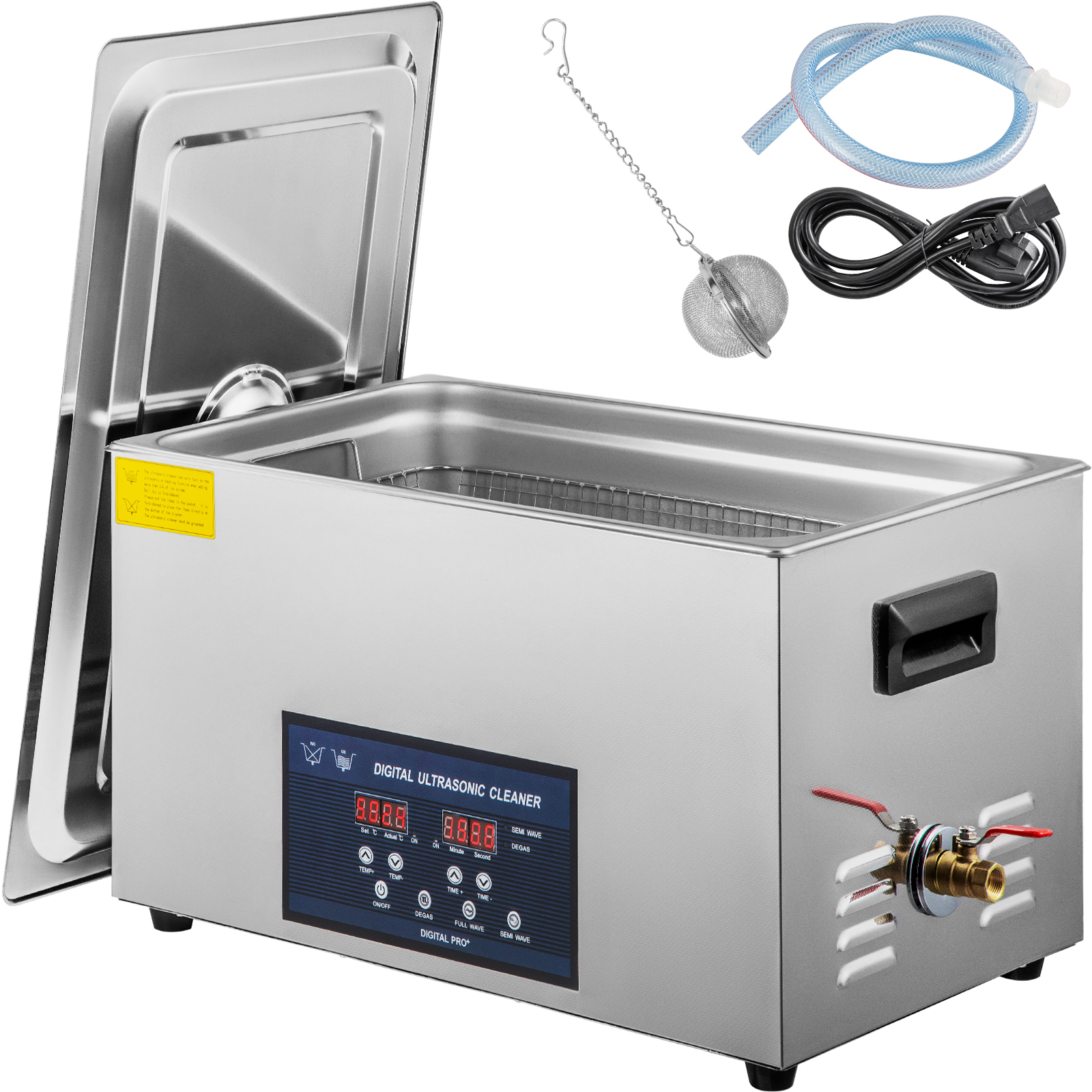 Nettoyeur ultrasonique numérique AC110/BK-2400, 700ML, pour la