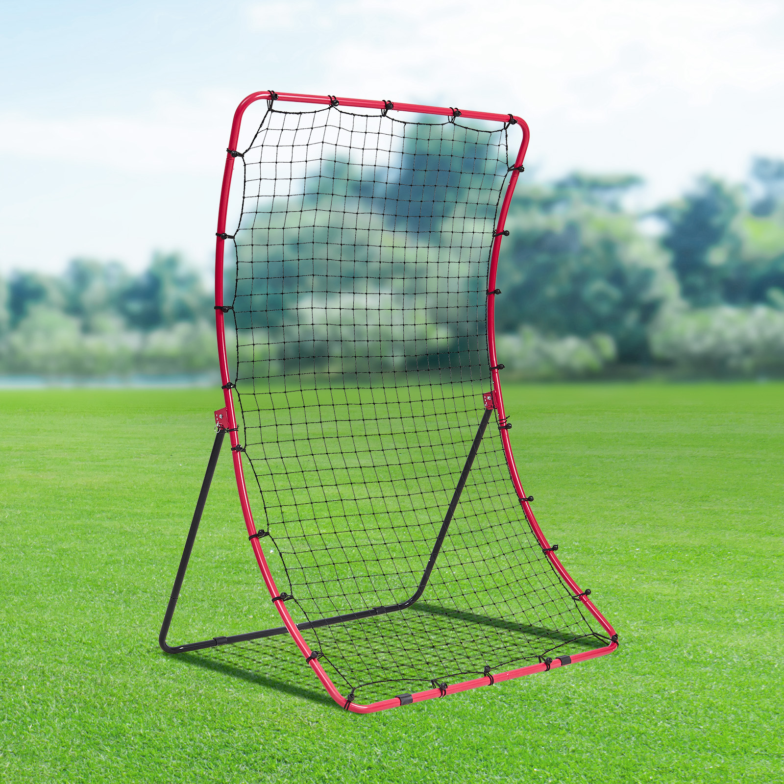 VEVOR Baseball And Softball Rebounder Net3x4.5-4x6ft PitchBack Adjustable Angles