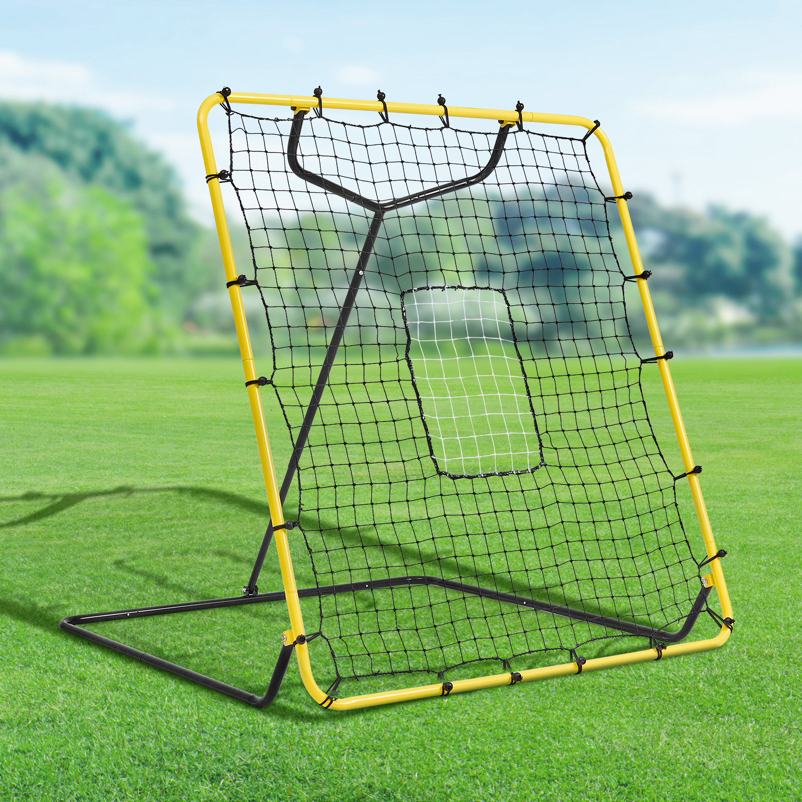 VEVOR Baseball And Softball Rebounder Net3x4.5-4x6ft PitchBack Adjustable Angles