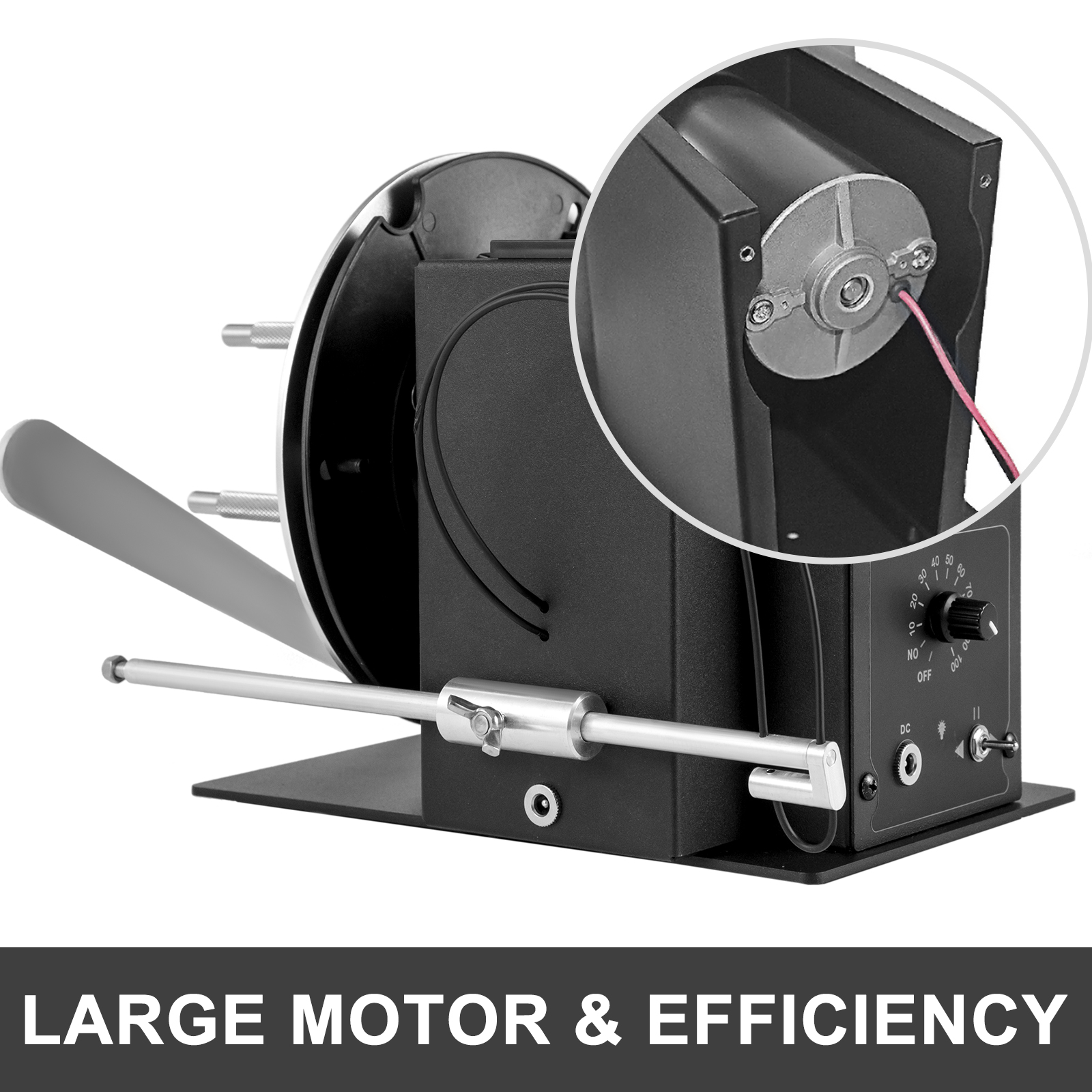 VEVOR Automatic Label Rewinder R7 with Counting Device 100mm Width