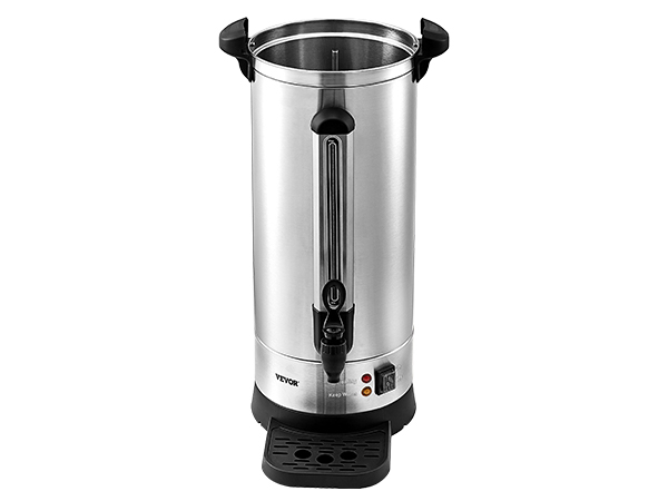 VEVOR VEVOR Commercial Coffee Urn, 110 Cups Stainless Steel Large Coffee  Dispenser, 1500W 110V Electric Coffee Maker Urn For Quick Brewing, Hot  Water Urn with Detachable Power Cord for Easy Cleaning, Silver