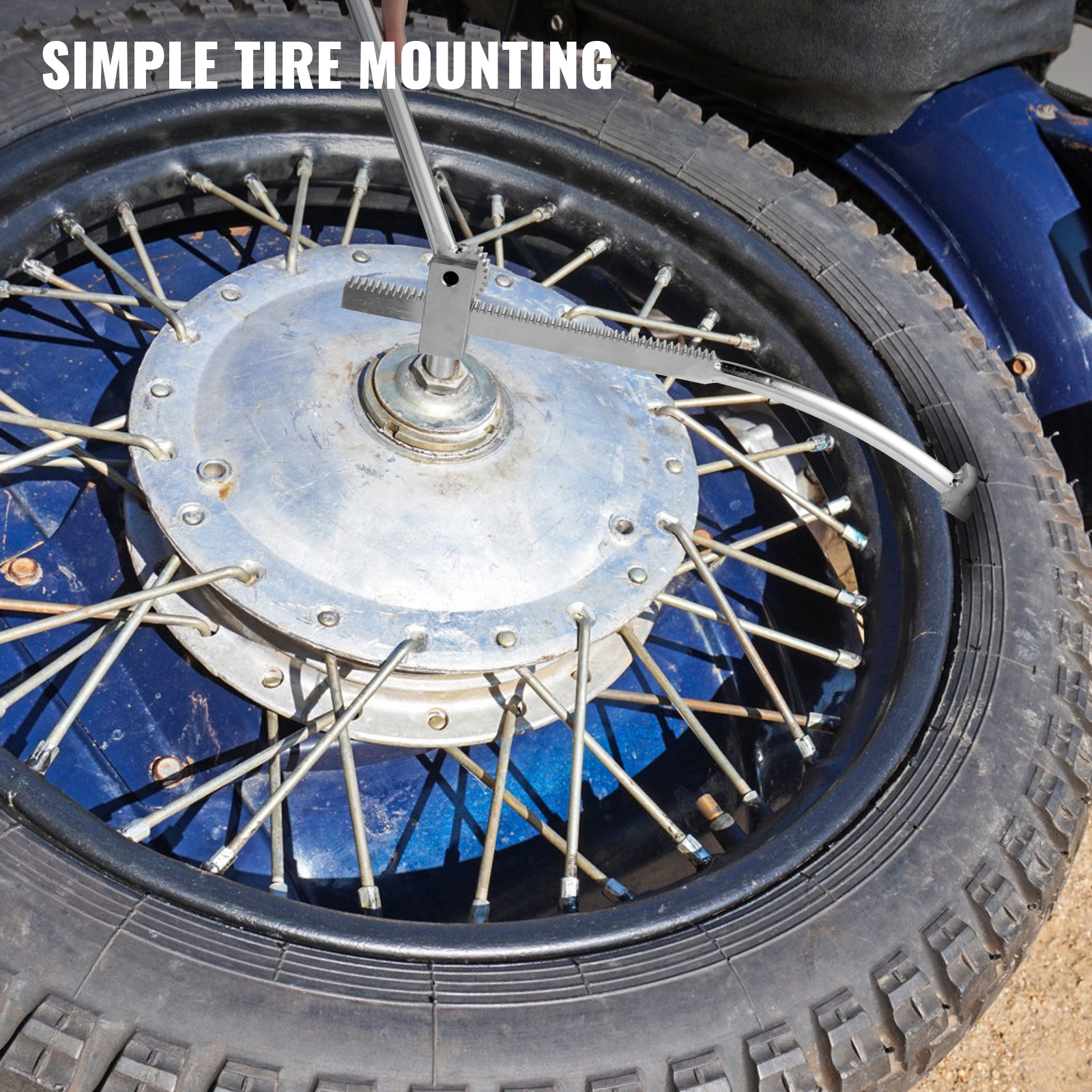 TWDYC Outil de Perle du Levier de pneumatique de vélo ABS, pour Le Clip de  Retrait de pneumatique de vélo Qui est Difficile à Installer, adapté à l' outil d'équitation de pneus à