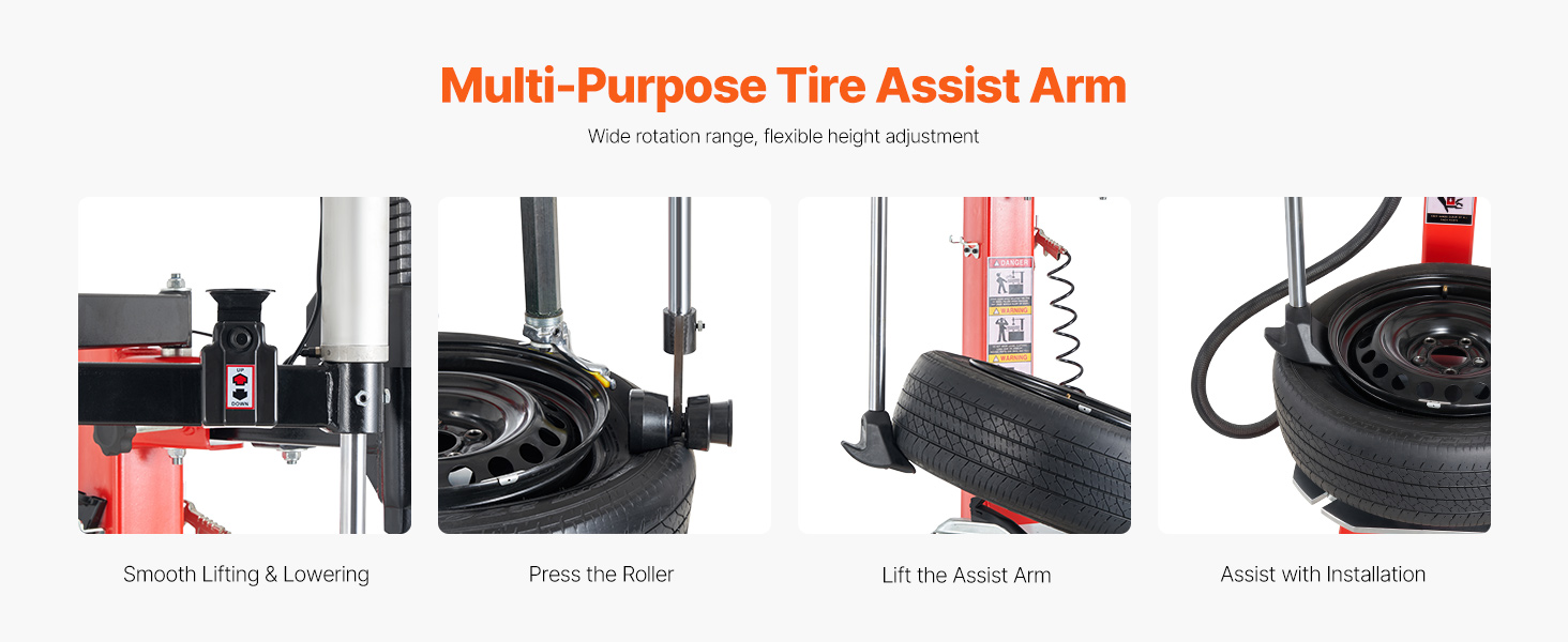 2.0hp Bead Blaster Tire Changer Machine Hpdmc-t530-z Tire Machine
