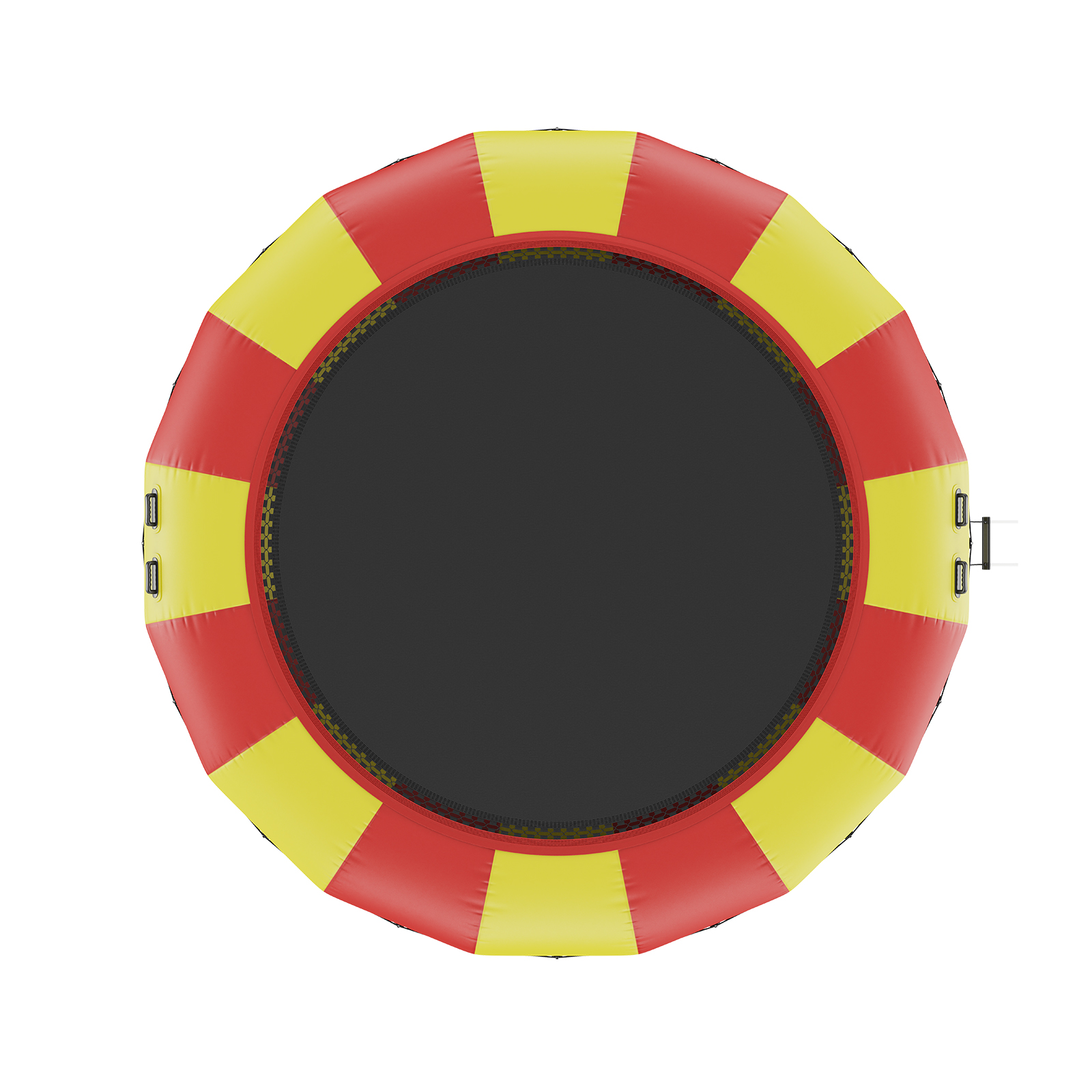 VEVOR 6.5/10/12/13/15/17ft Inflatable Water Trampoline Swim Platform Bounce - Picture 130 of 158