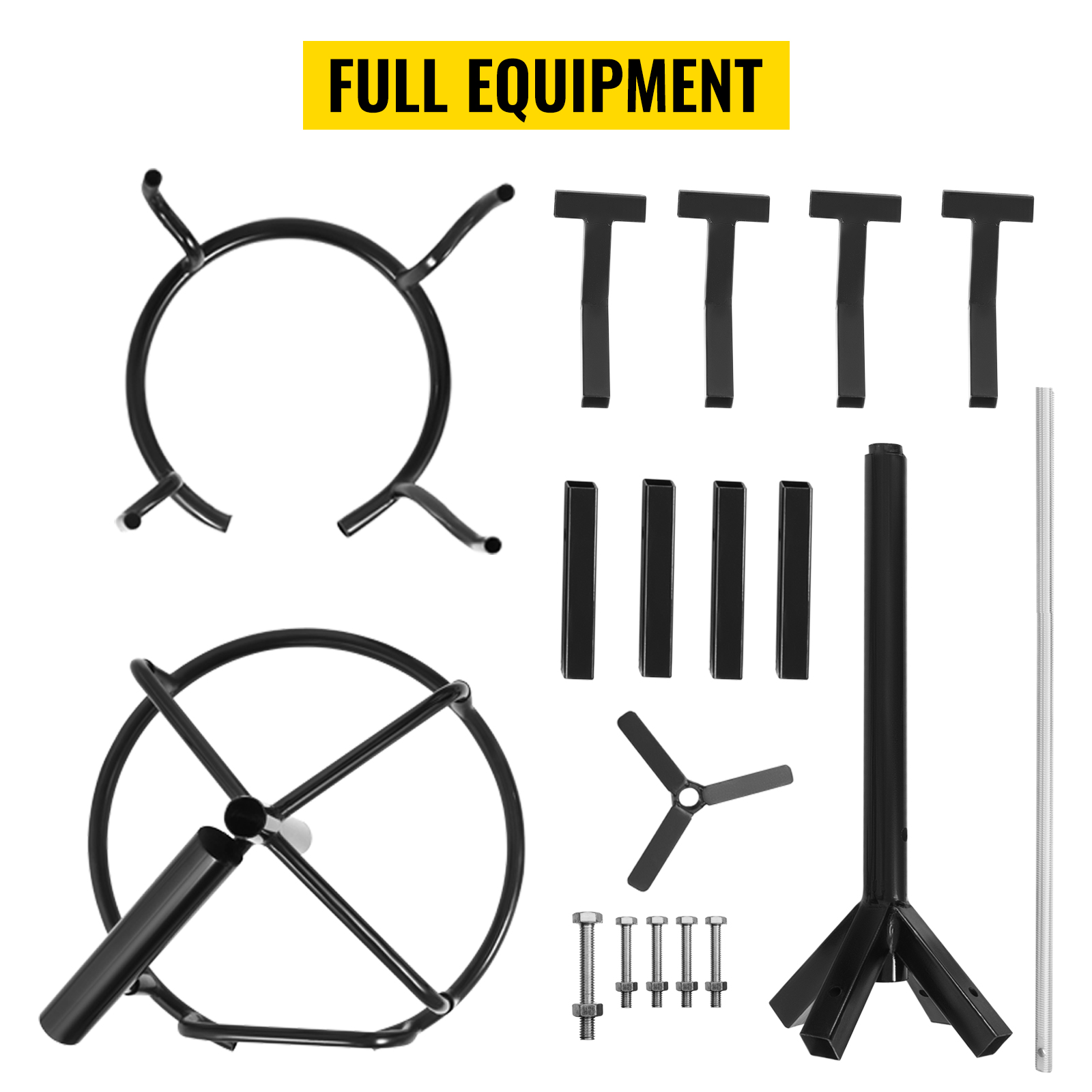 VEVOR Motorcycle Tire Changing Stand, Fit for 10" 21" Multi Tire