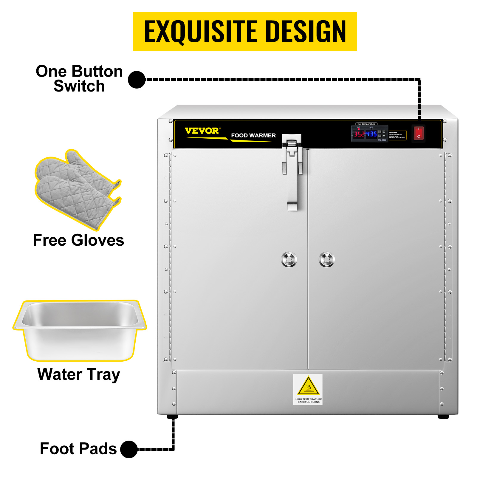 Novox Electric Food Warmer Hot Box Specification Sheet — Hotel F&B  Equipment – Novox Inc.