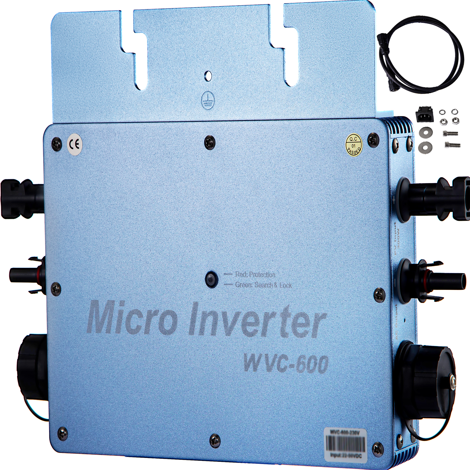 WVC-600 PV Micro Solar Inverter Modul Wechselrichter Microinverter IP65 NEU 