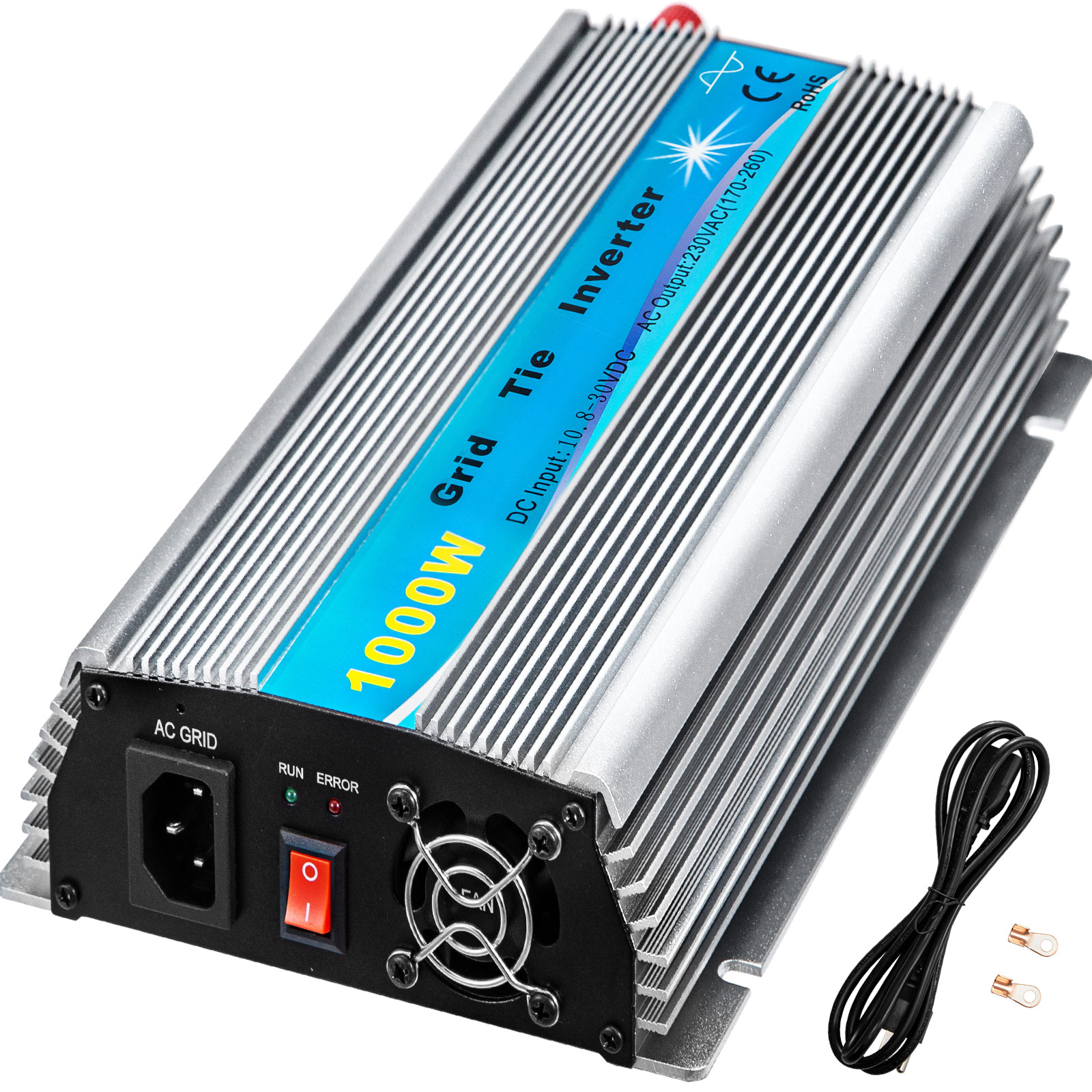 Vevor Mppt Power Inverter 1000w Grid Tie Solar Wechselrichter Grid Tie  System