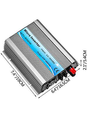 DEWIN Mikro-Wechselrichter,MPPT-Solar-Grid-Tie-Wechselrichter