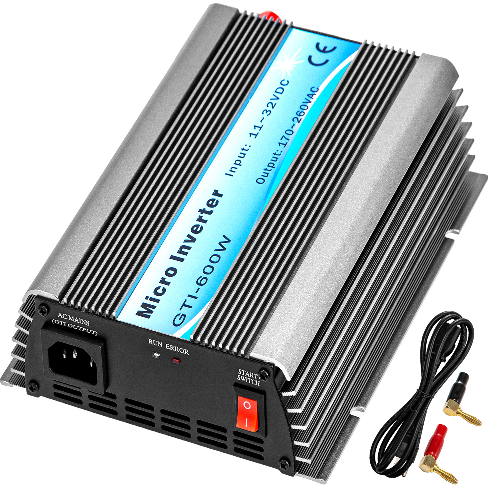 Vevor Mppt Power Inverter 600 W Grid Tie Solar Wechselrichter Grid Tie  System