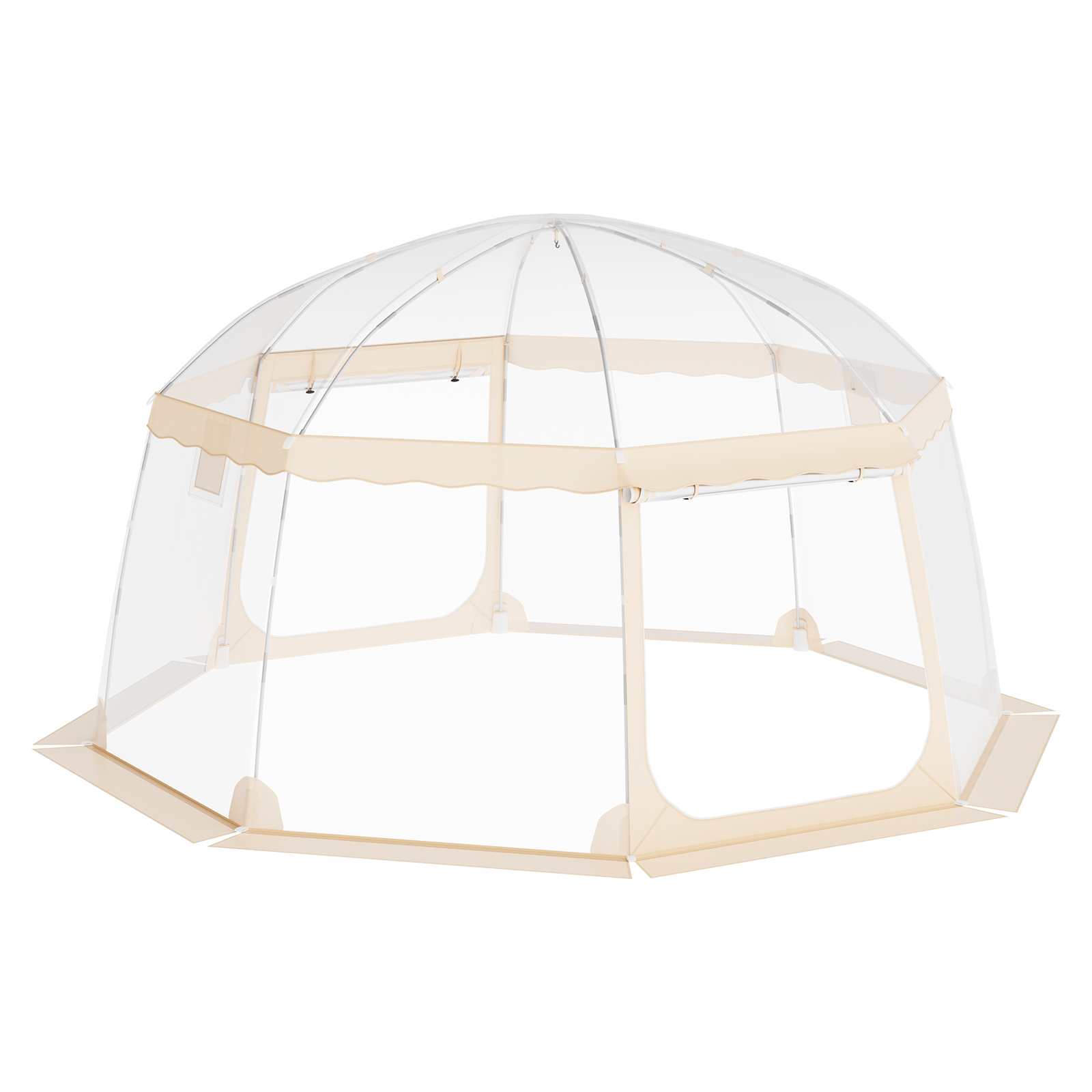 Bubble Tent Pop-Up Weatherproof Sports 50"x50"/72"x72"/10'x10'/12'x12'/15'x15' - Picture 11 of 62