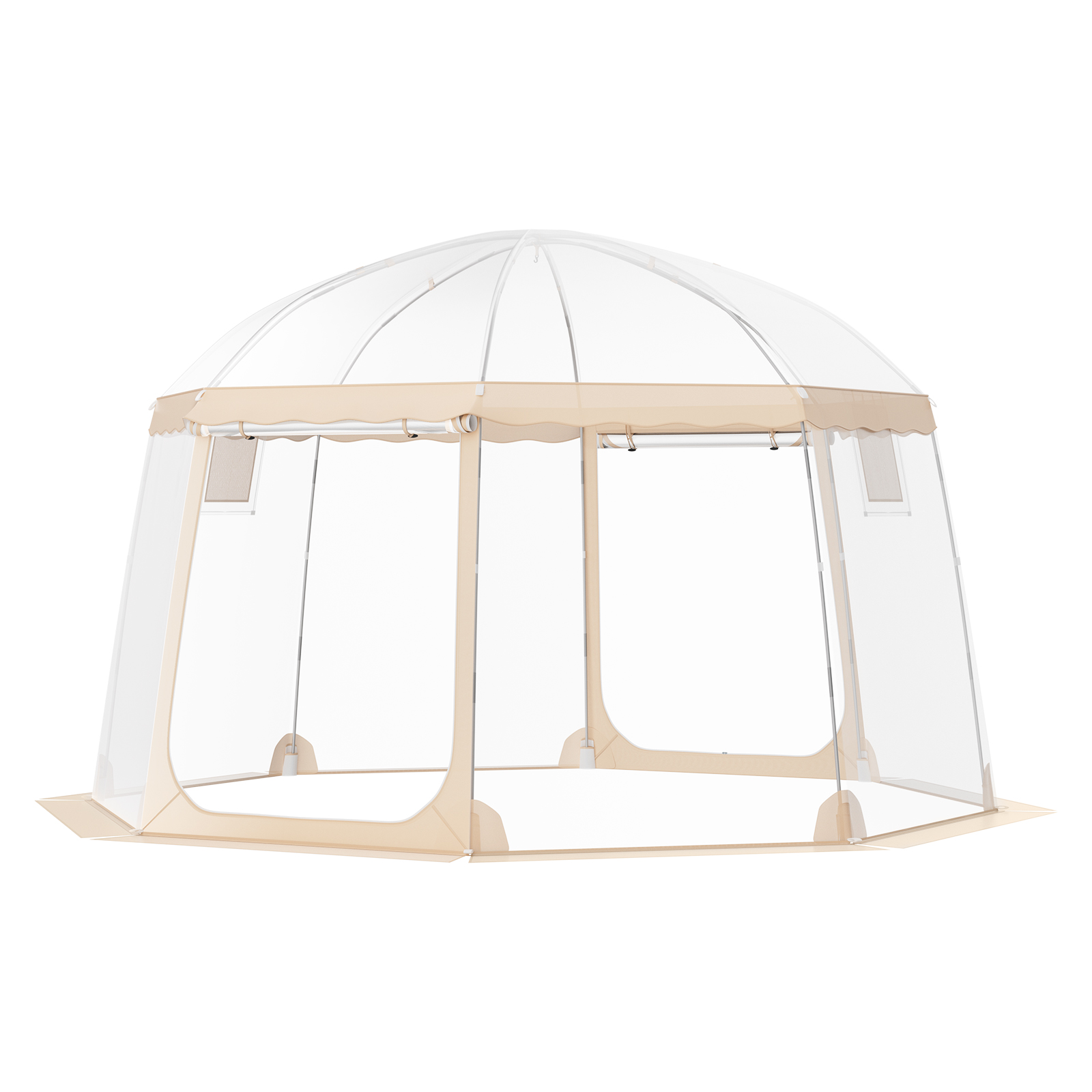Bubble Tent Pop-Up Weatherproof Sports 50"x50"/72"x72"/10'x10'/12'x12'/15'x15' - Picture 48 of 62