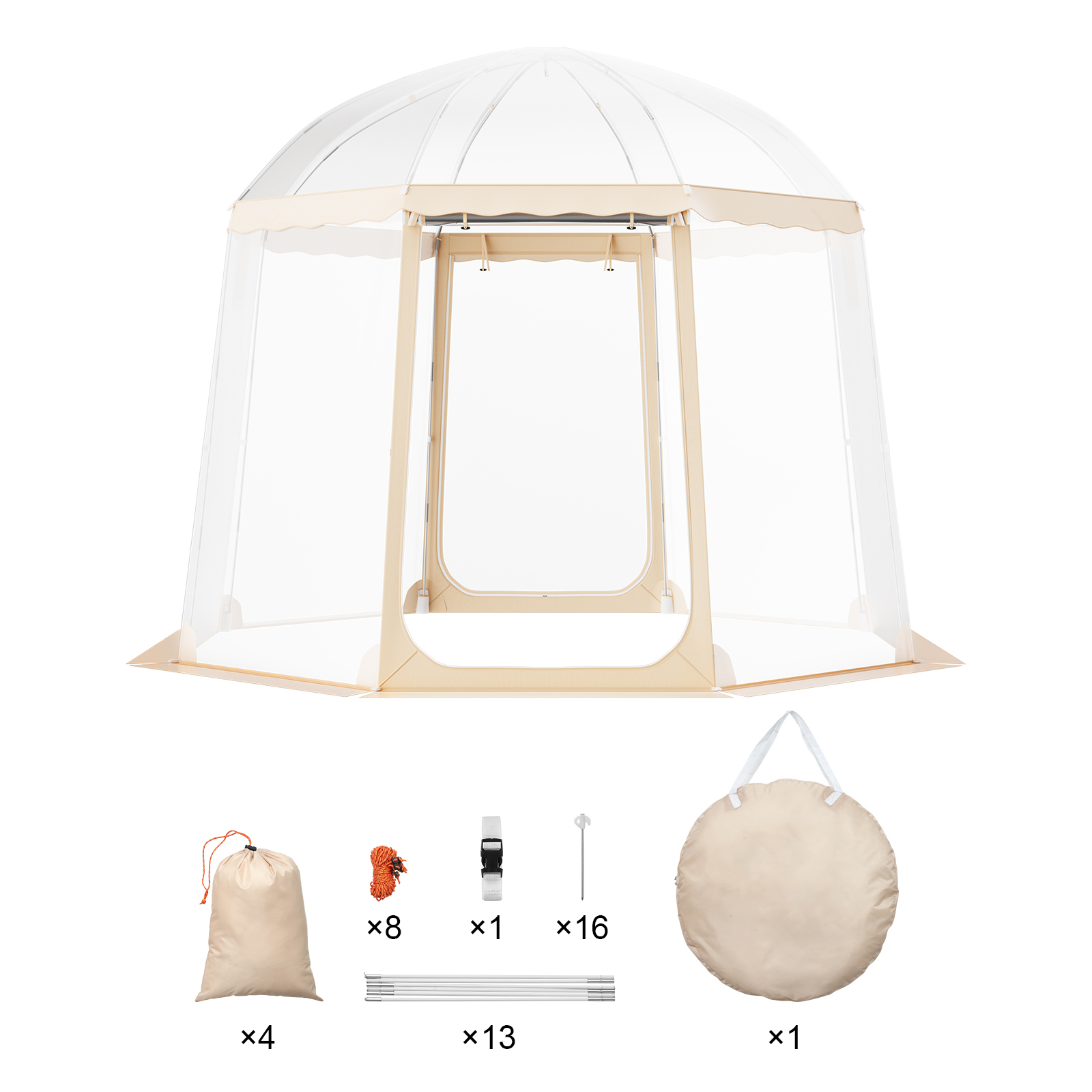 Bubble Tent Pop-Up Weatherproof Sports 50"x50"/72"x72"/10'x10'/12'x12'/15'x15' - Picture 51 of 62
