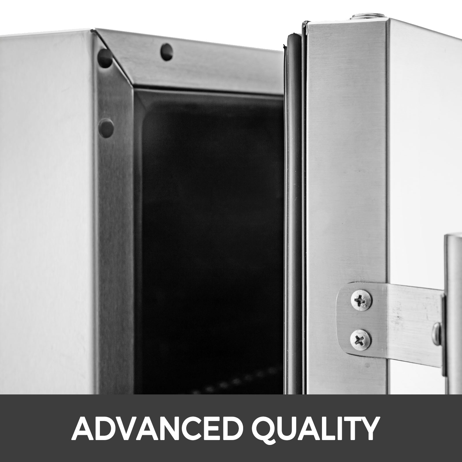 VEVOR 150L Outdoor Refrigerator, 24" Builtin Undercounter Refrigerator, 5.3 cu.ft. Builtin