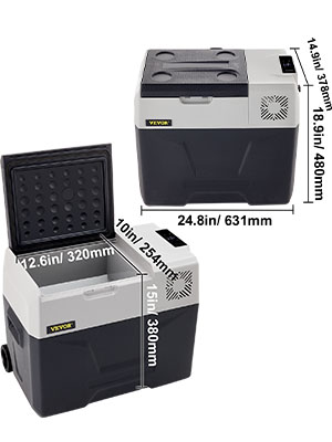 mini frigo, 45w, portatile 40L