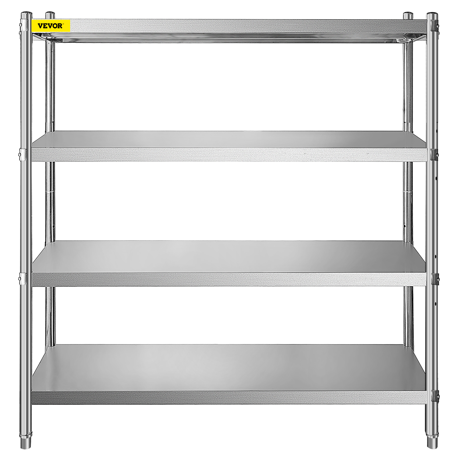 10 Pack Stainless Steel Shelves with 1/4 Holes