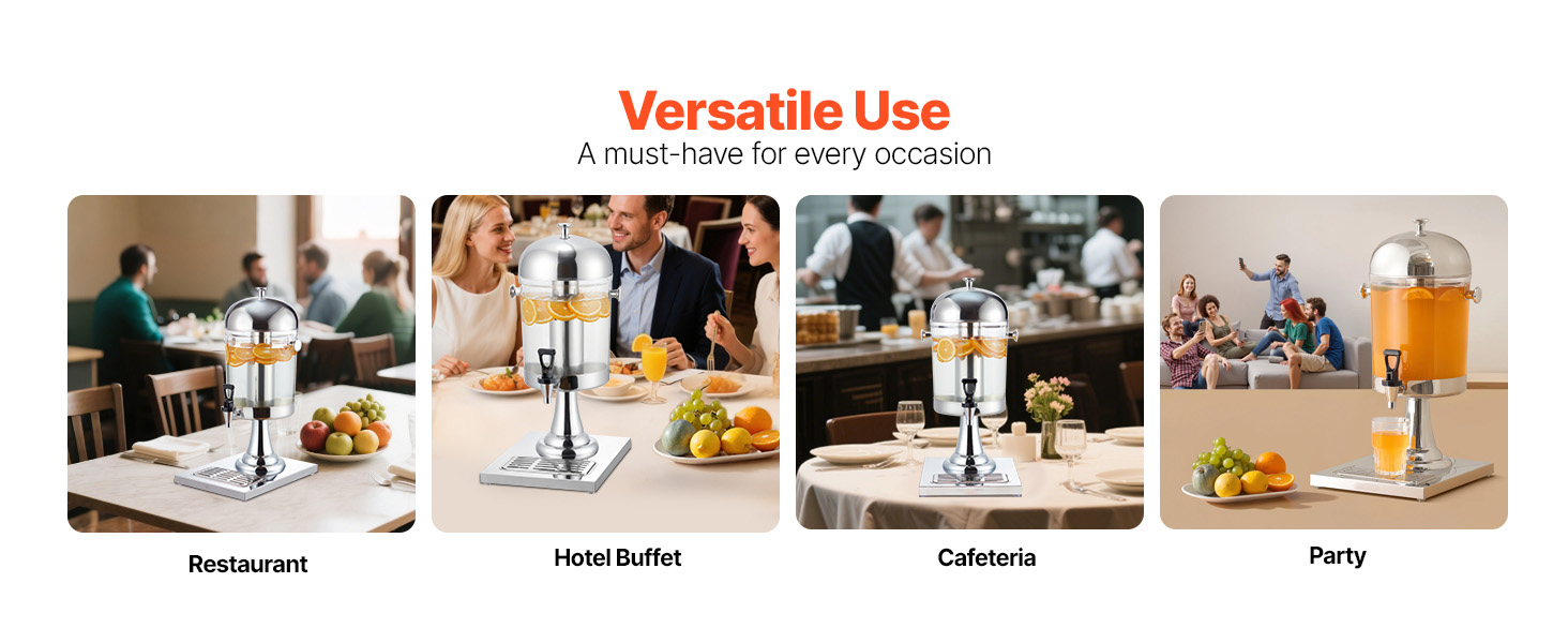 Distributore di bevande in ambiente ristorante