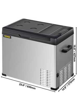 VEVOR Kompressor Kühlbox (tragbar) mit 45 Litern für 227,99€