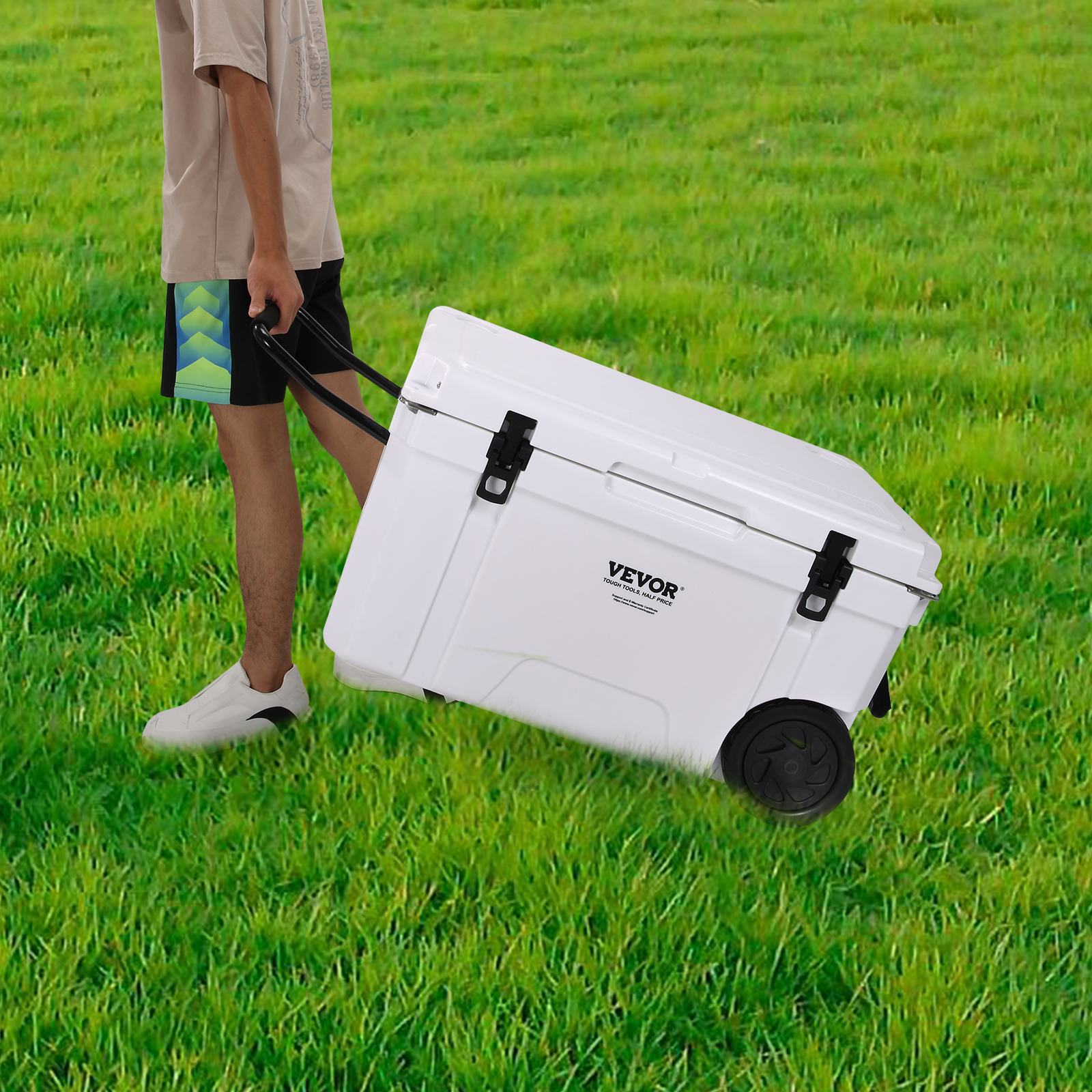 VEVOR Hard Cooler Insulated Portable Cooler 25/33/45/52/65 QT Capacity Ice Chest - Picture 70 of 74